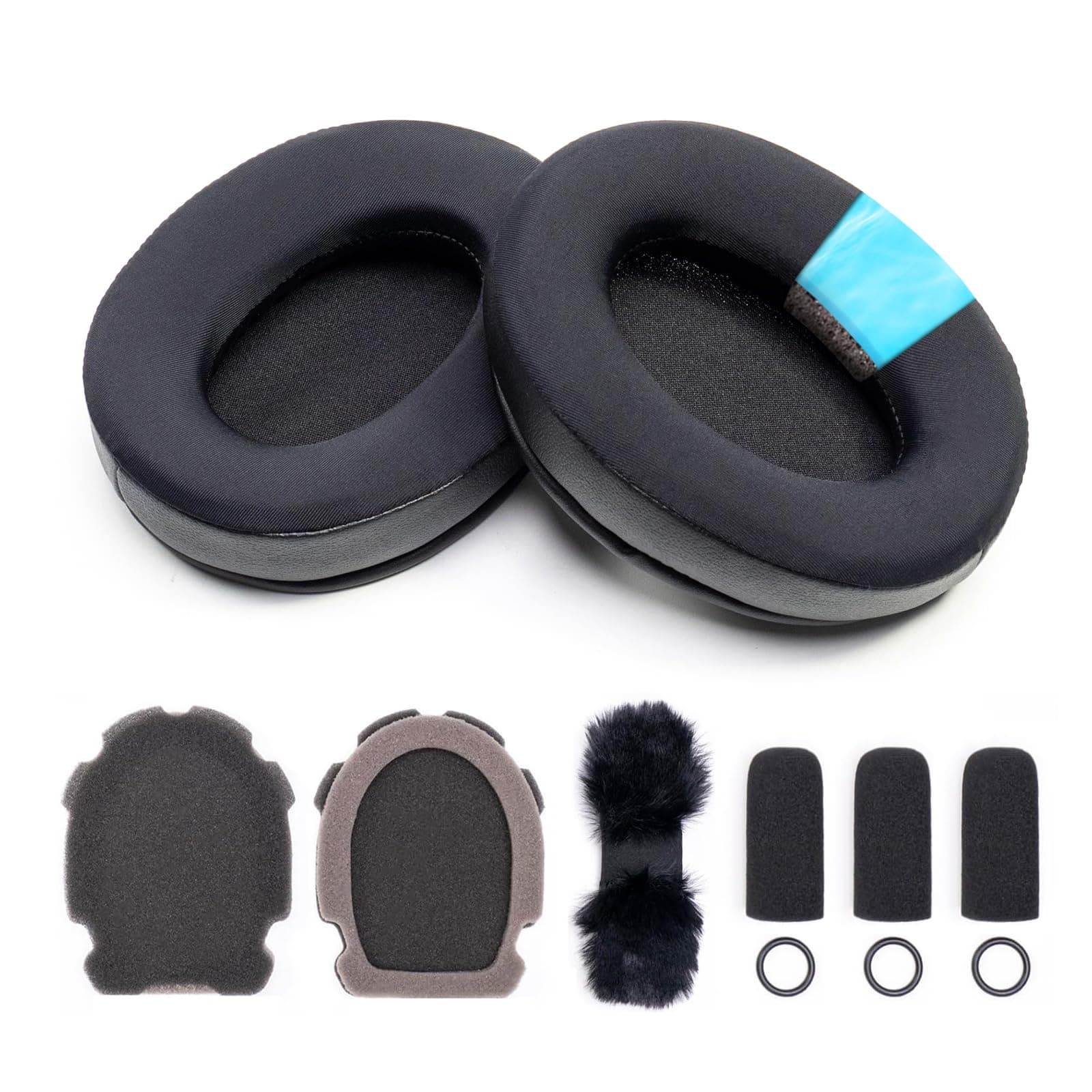 Cooling Gel Refresh Kit Compatible with Bose A20 A10 Aviation Headsets Featuring Cool Gel Material Slow Rebound Memory Foam,3 Durable Mic Foam Cover,Headband Cushion Pads