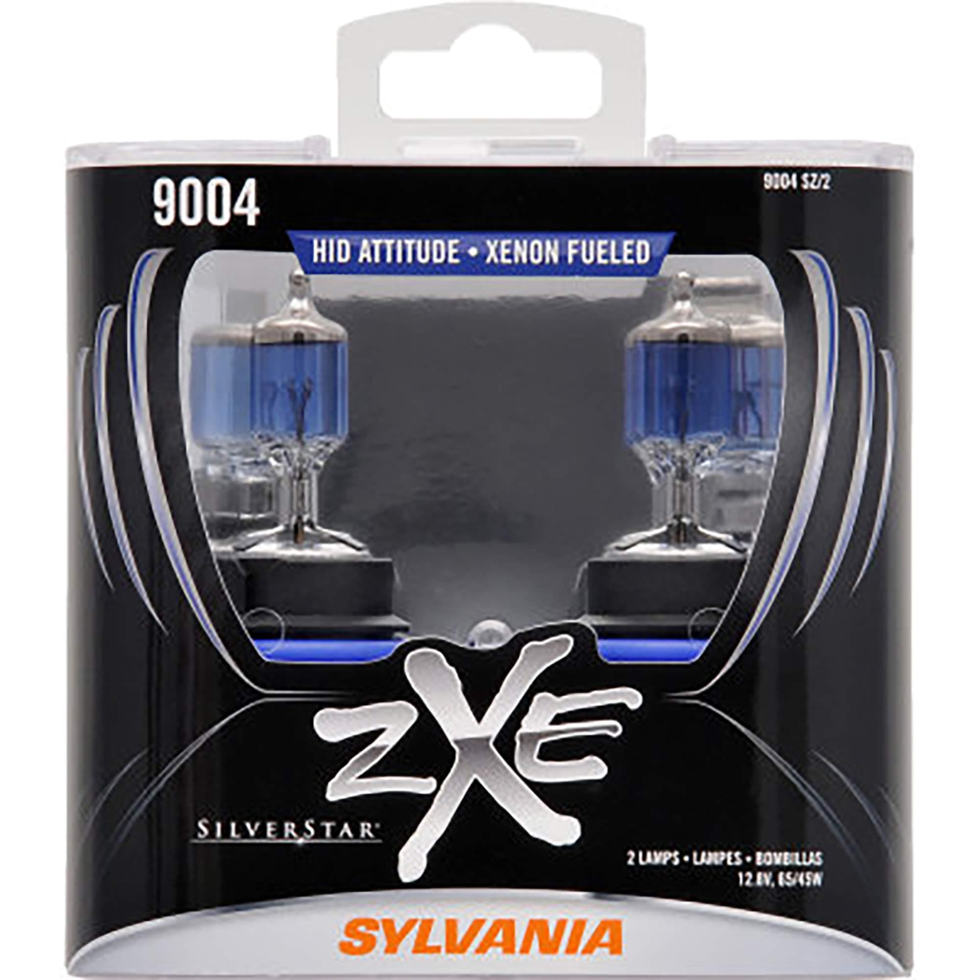 9004 SilverStar zXe High Performance Halogen Headlight Bulb, (Contains 2 Bulbs)