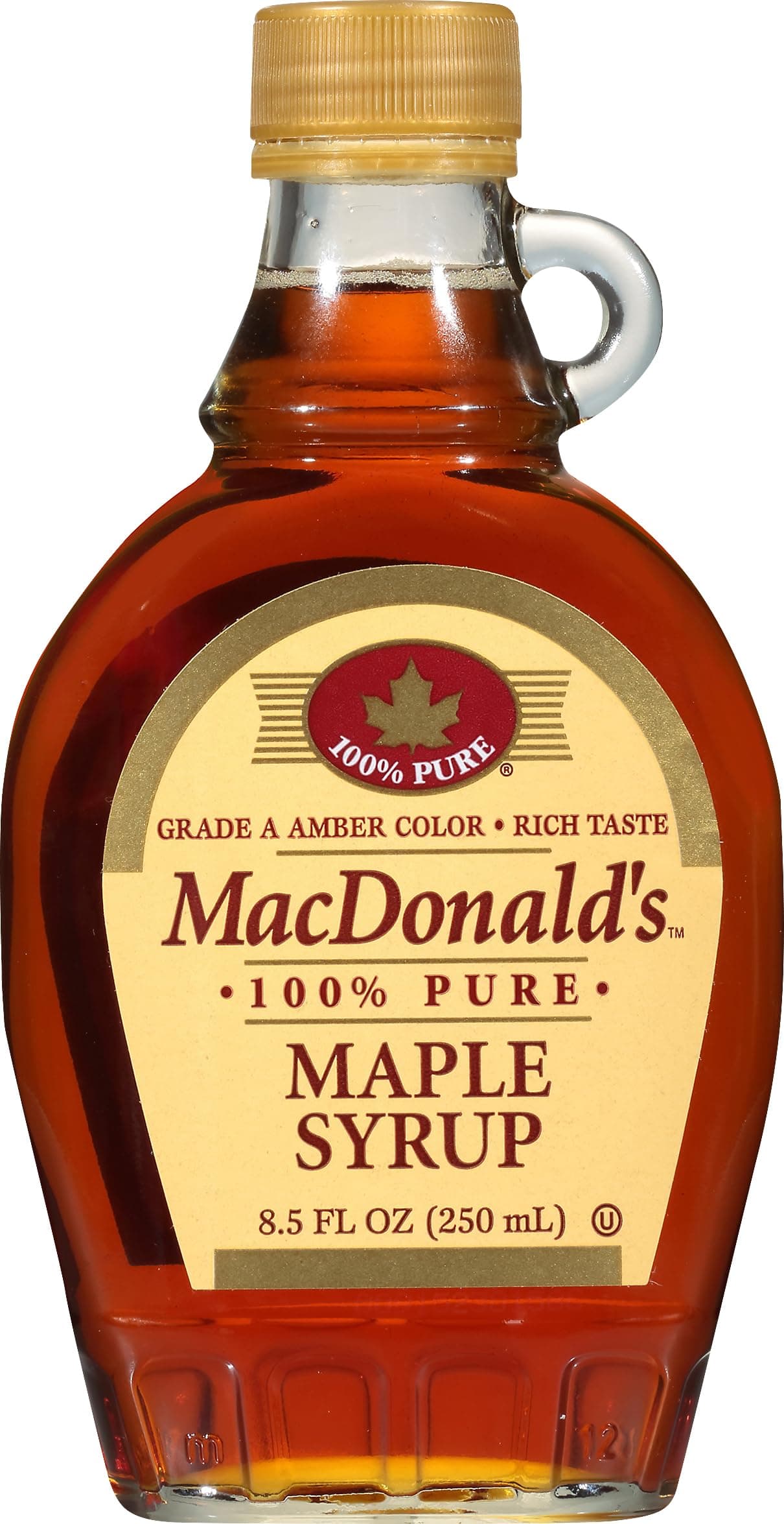 MacDonald's Pure Maple Syrup 8.5 oz, Amber