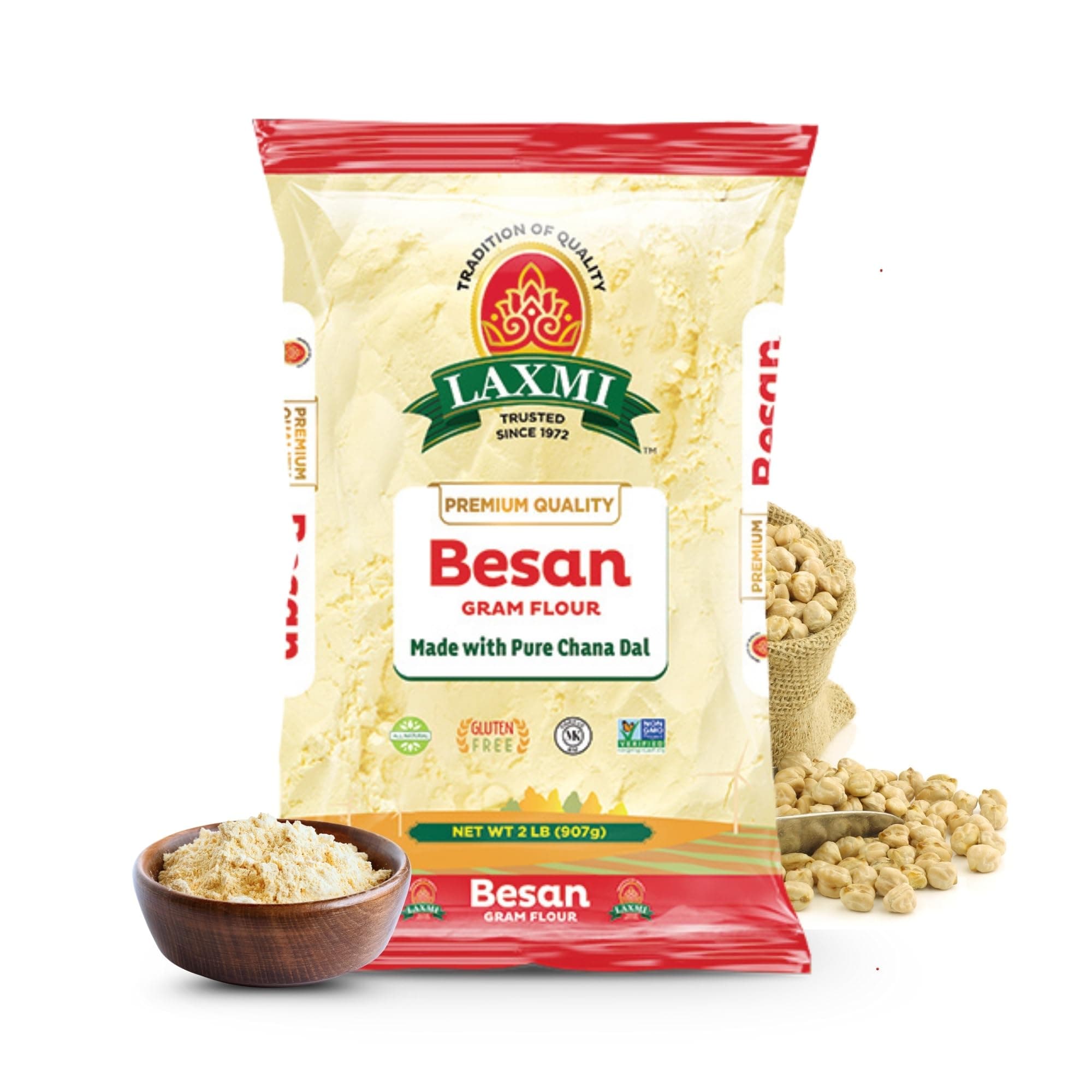 Laxmi Chickpea Flour (Besan) - 2Lb