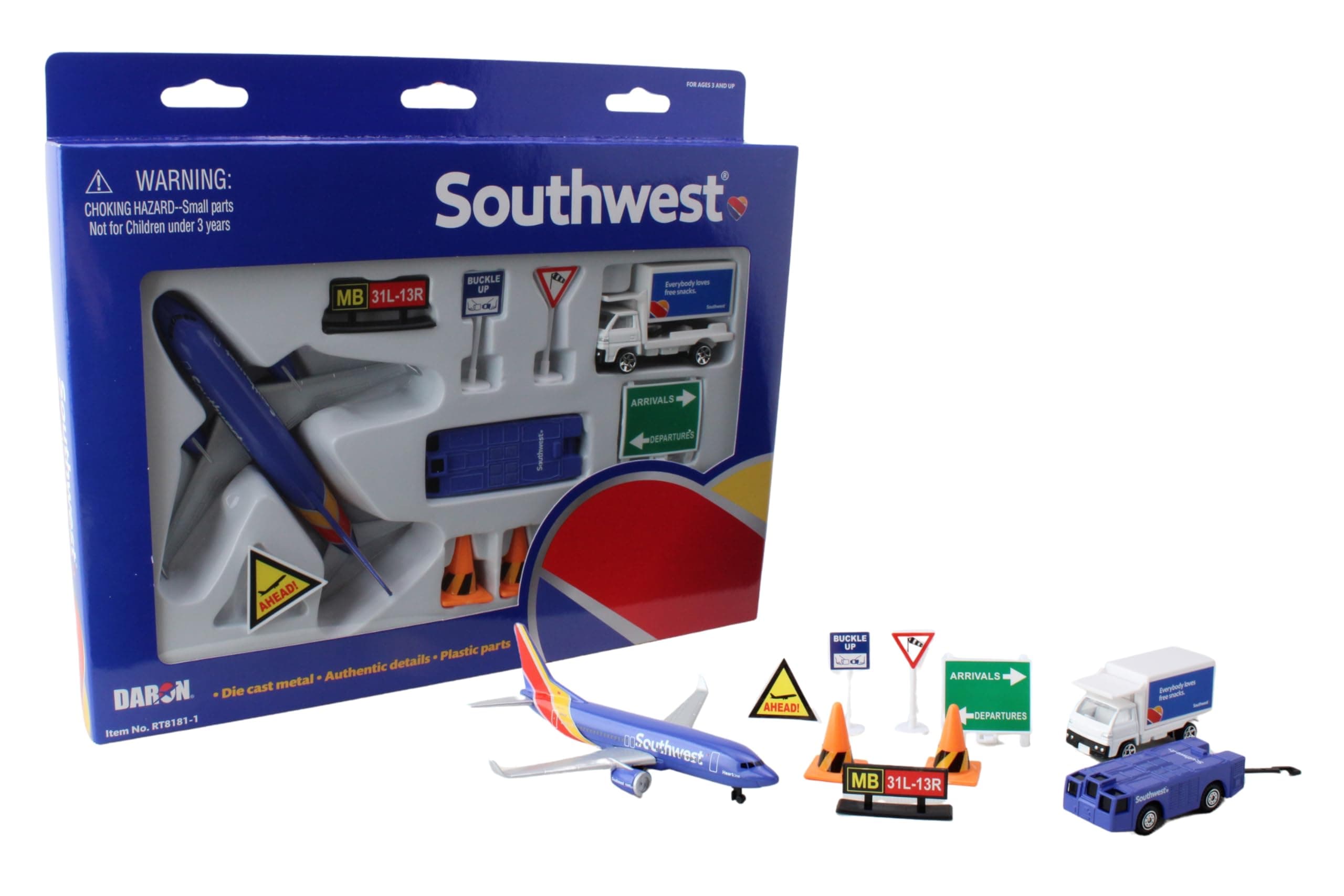 Daron Kid Airline Play Sets Southwest, Multicolor