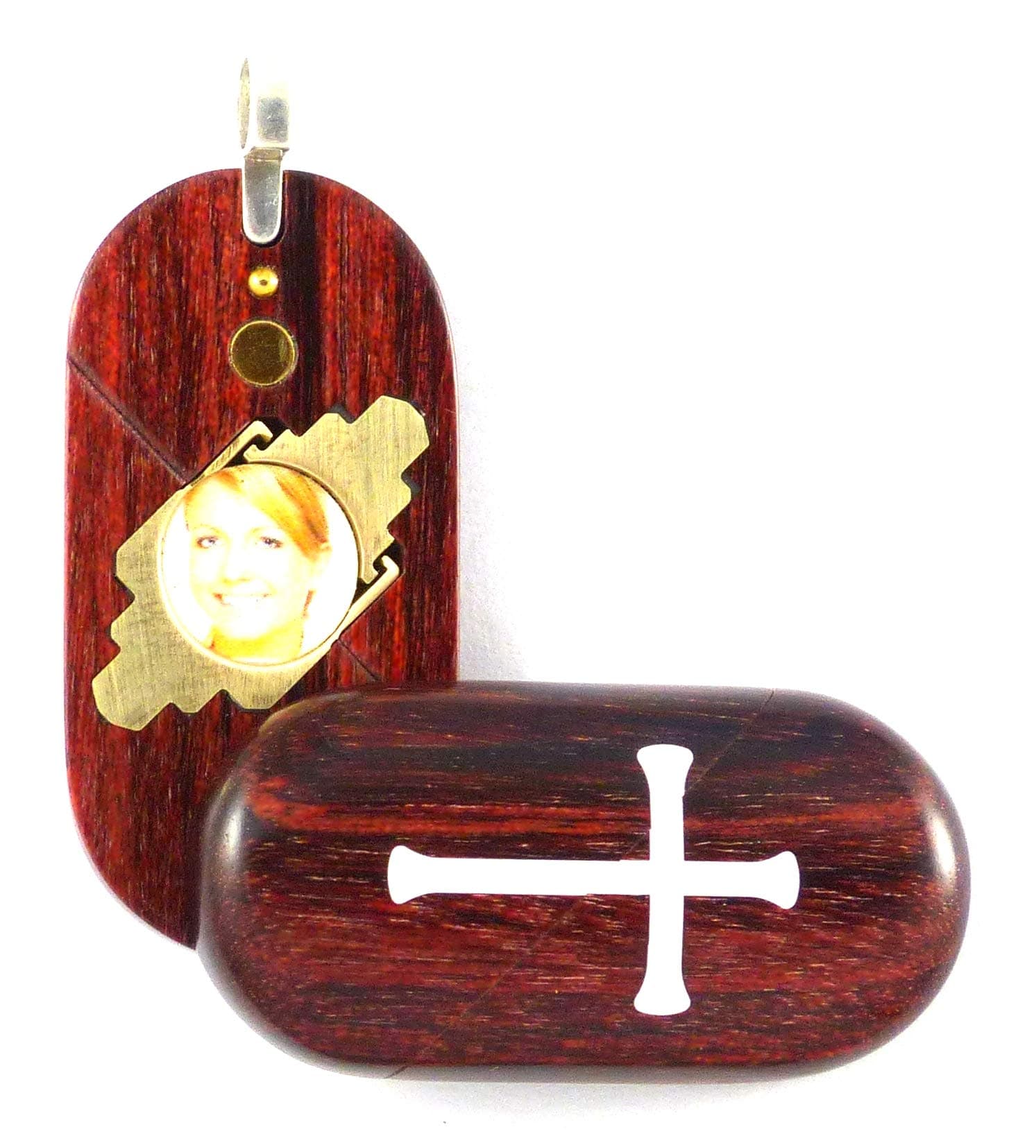 Cross Locket That Magically Transforms Into a Unique Christian Fish Illusionist Locket Made