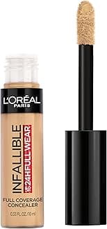 Makeup Infallible Full Wear Waterproof Matte Concealer, Full Coverage, Cashew, 0.33 fl. oz.