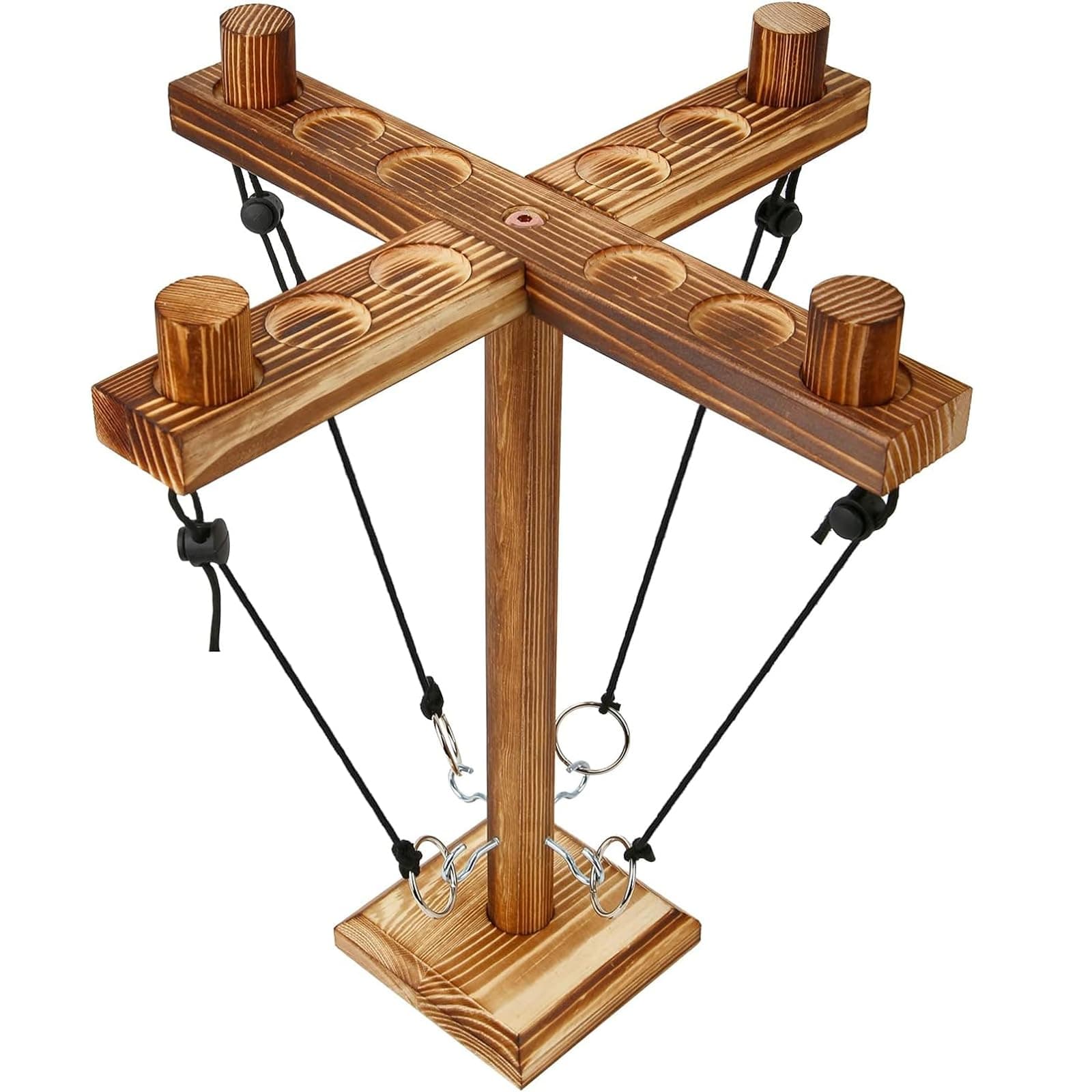 Ring Toss Games for Adults, Fun Hook and Ring Game with Carrying Bag, Outdoor Indoor Party Game, Board Games for Family, Bar, Party, Game Nights