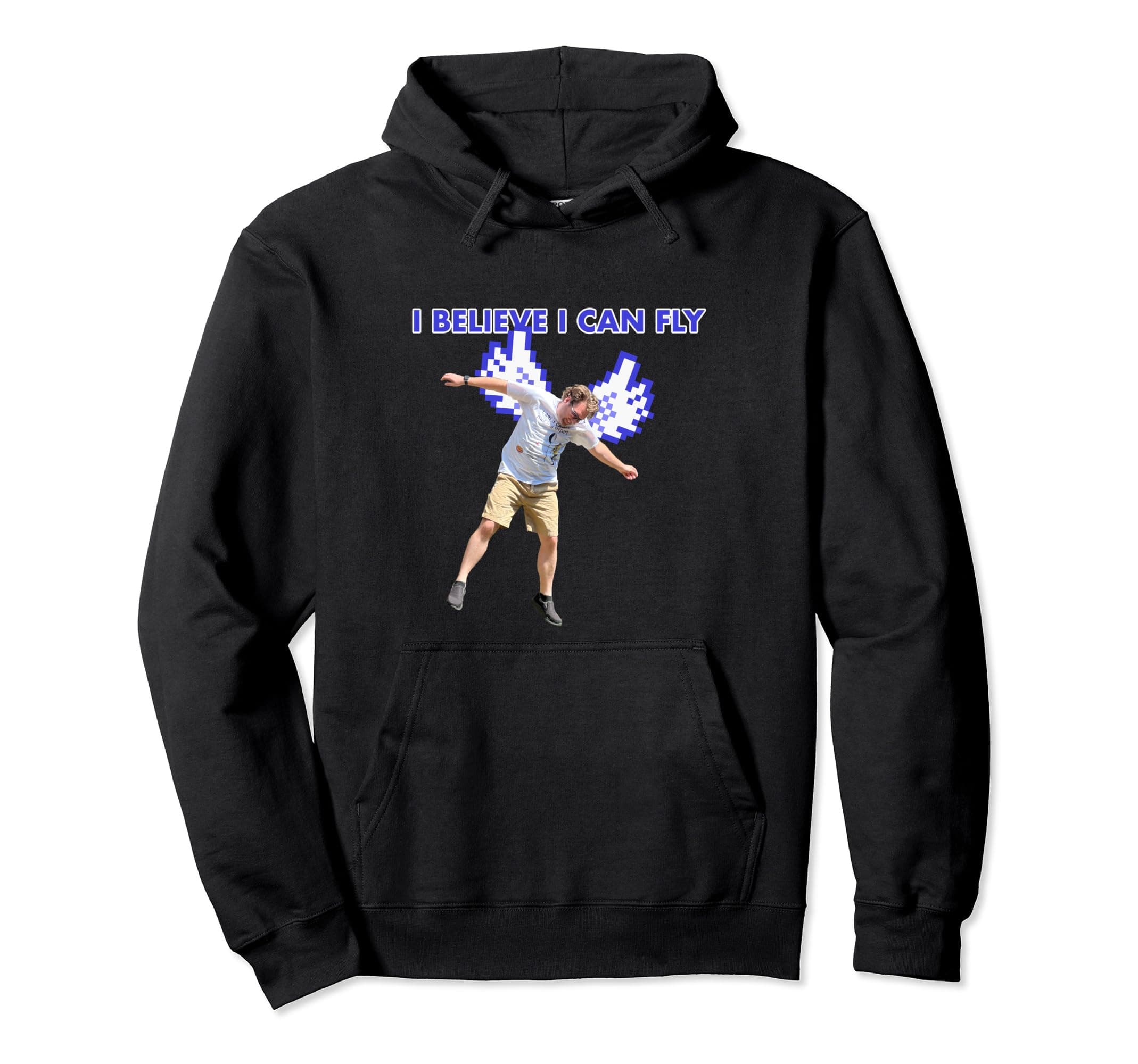 I Believe I Can Fly Pullover Hoodie