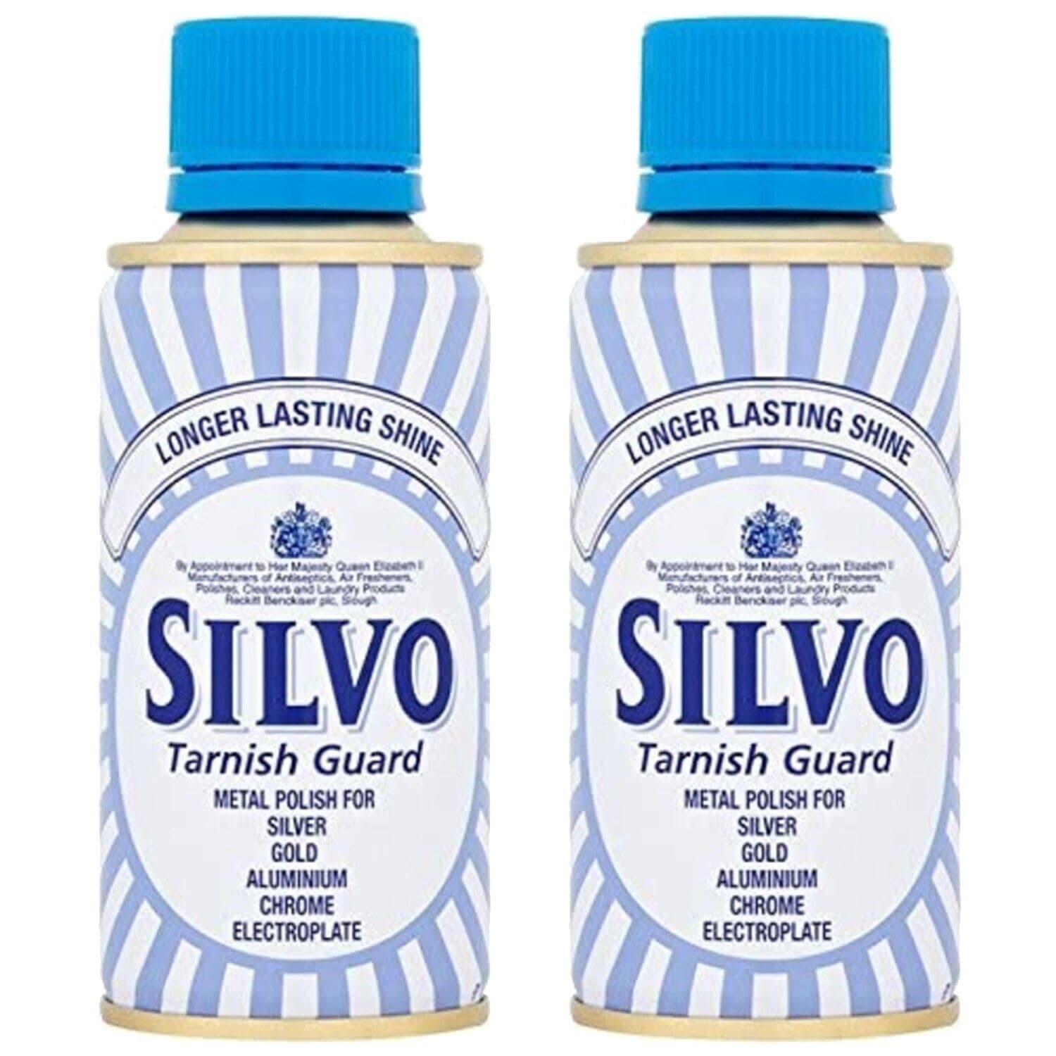 Silvo 2 X Tarnish Guard Liquid 175Ml Tin
