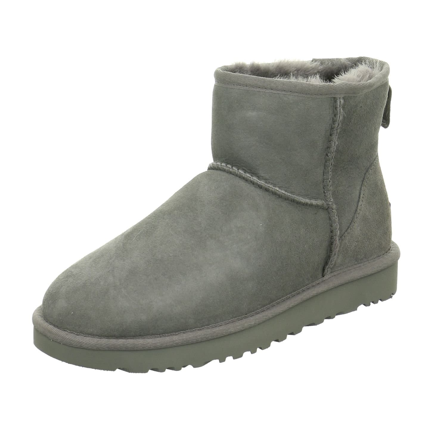 UGG Women's Classic Mini II Leather Ankle-High Suede Boot