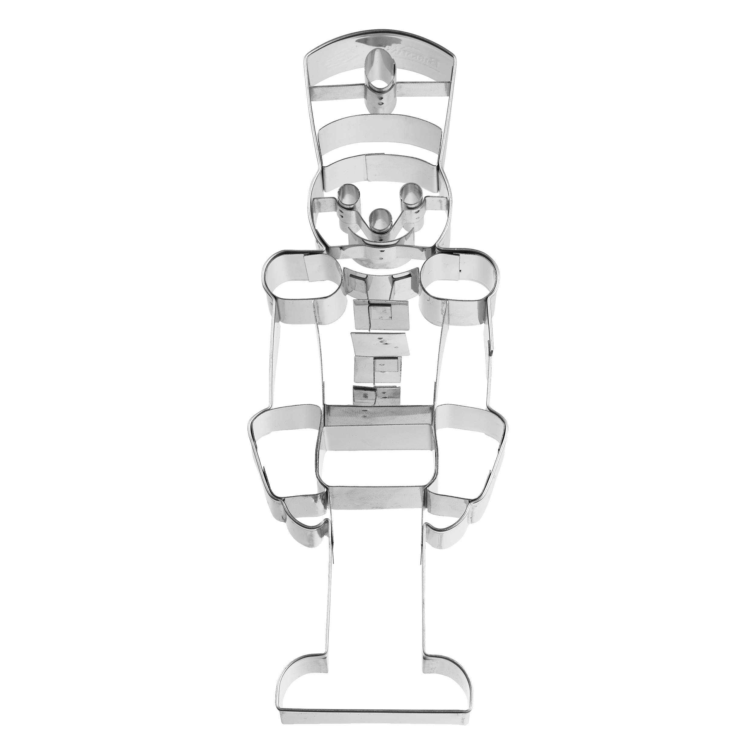 RBV BirkmannCookie Cutter Nutcracker Size XXL/18.5 cm, Stainless Steel, Silver, 18.4 x 6.8 x 2.4 cm