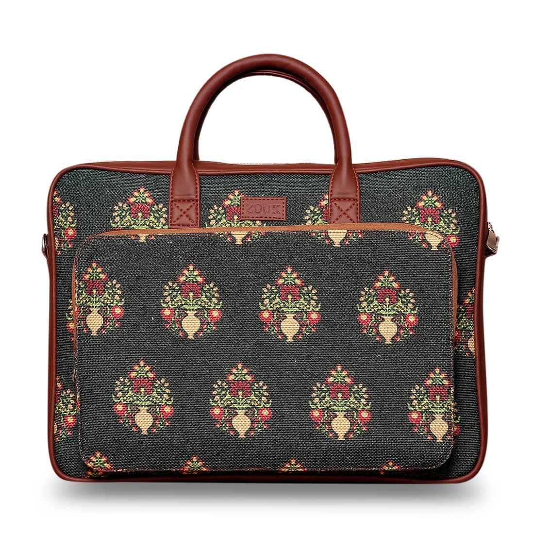 Sponsored Ad - ZOUK Printed Unisex laptop messenger bag for work