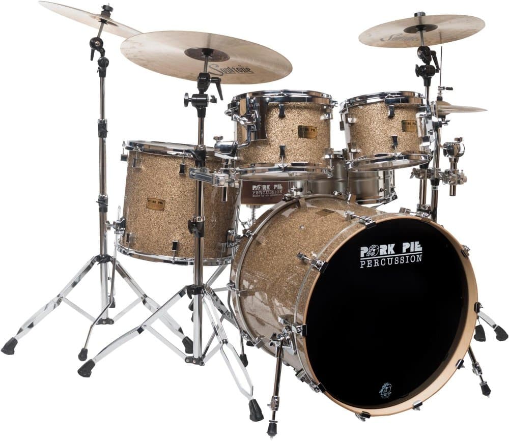 Pork Pie B20 4-Piece Shell Pack with 22 in. Bass Drum