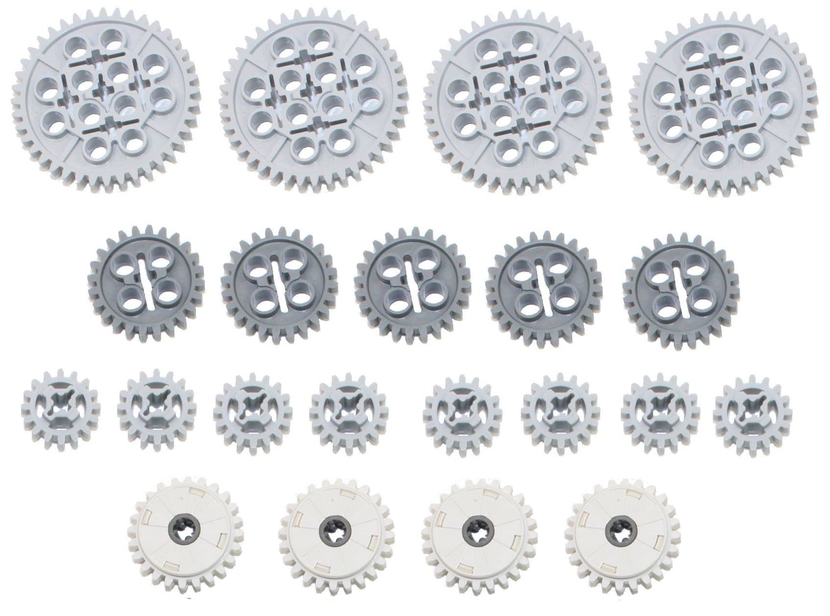 LEGO21pc Technic 16 24 40 tooth gear CLUTCH set (Mindstorms nxt robot EV3 lot pack)