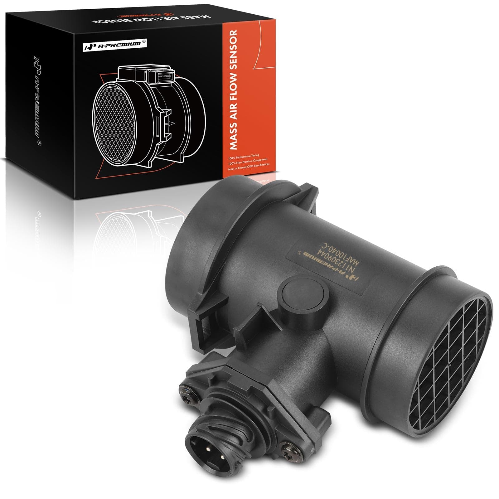 A-Premium Mass Air Flow Sensor Meter Assembly Compatible with BMW 318i 1996-1998, 318is 1996-1997, 318ti 1996-1999, 750iL 1995-2001, 850Ci 1995-1997, Z3 1996-1998 1.9L, Replace# 0280217110