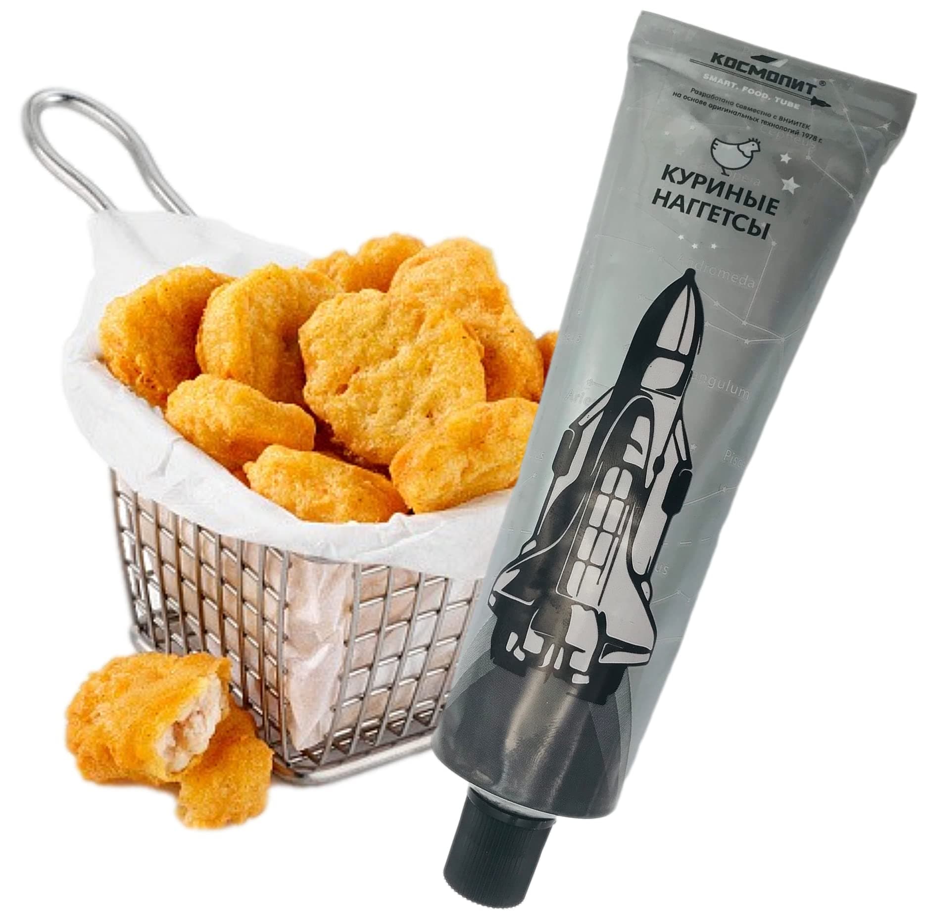 Chicken Nuggets Russian Astronaut