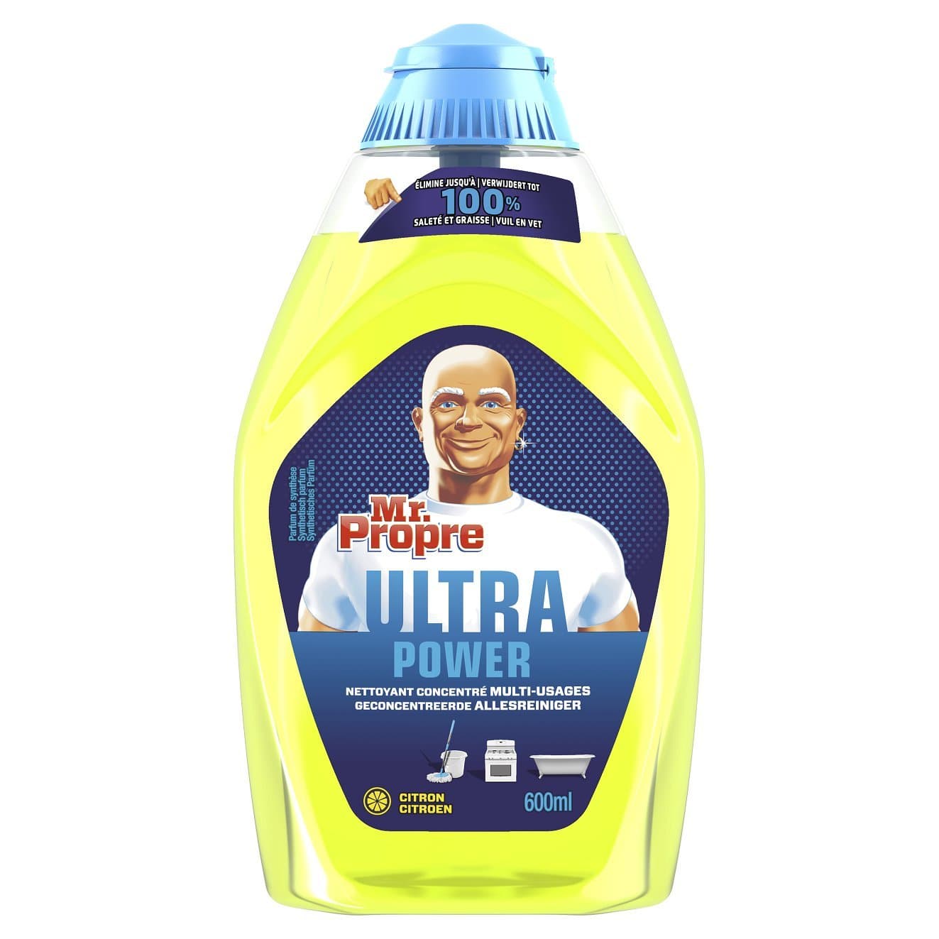 Mr. Clean Multi-Purpose Cleaner Concentrate Summer Citrus 600 ml
