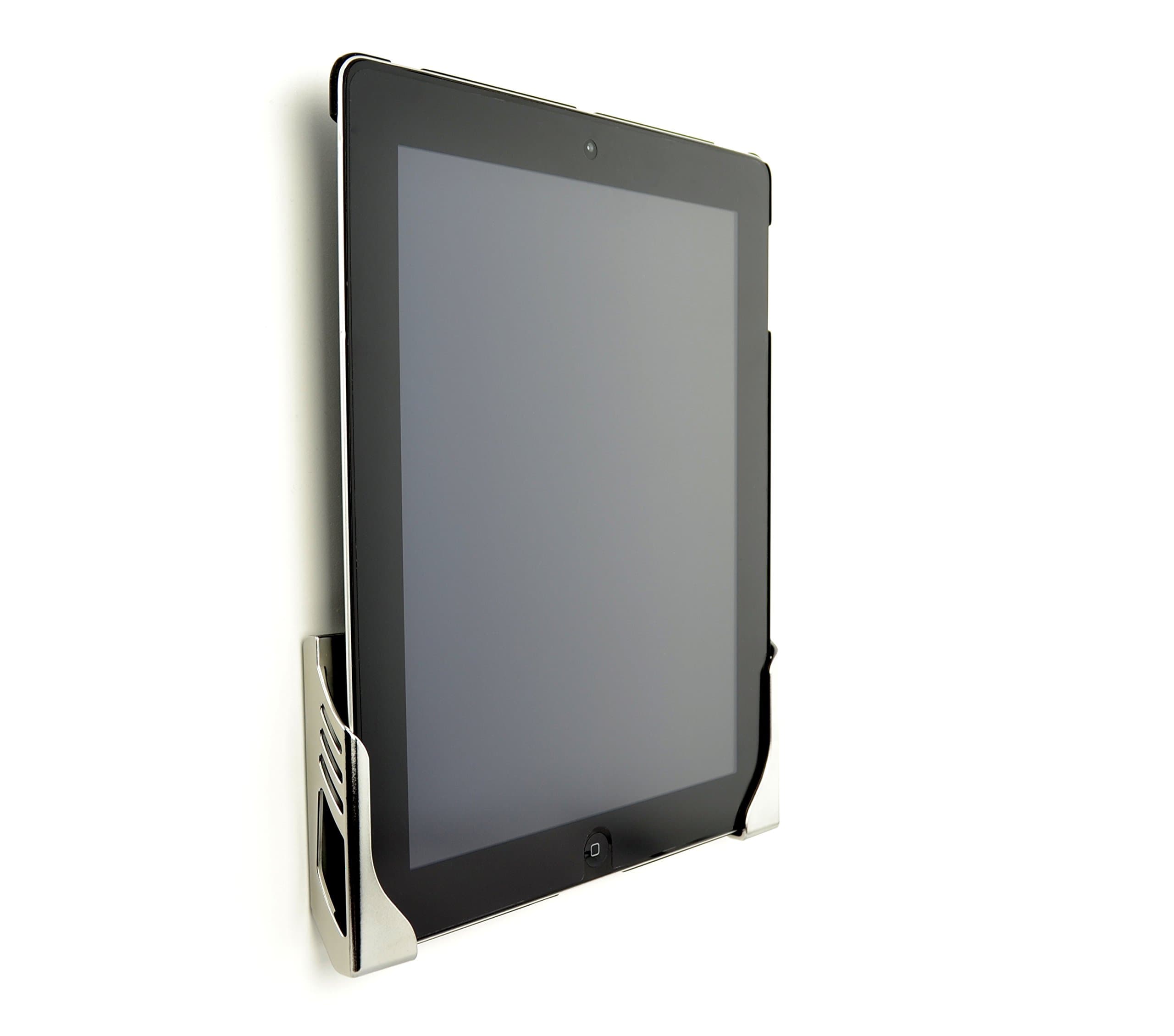 Dockem Koala Damage-free Tablet Wall Mount Dock by ; for iPads, Tablets, Smartphones, and eReaders (chrome-plated plastic)