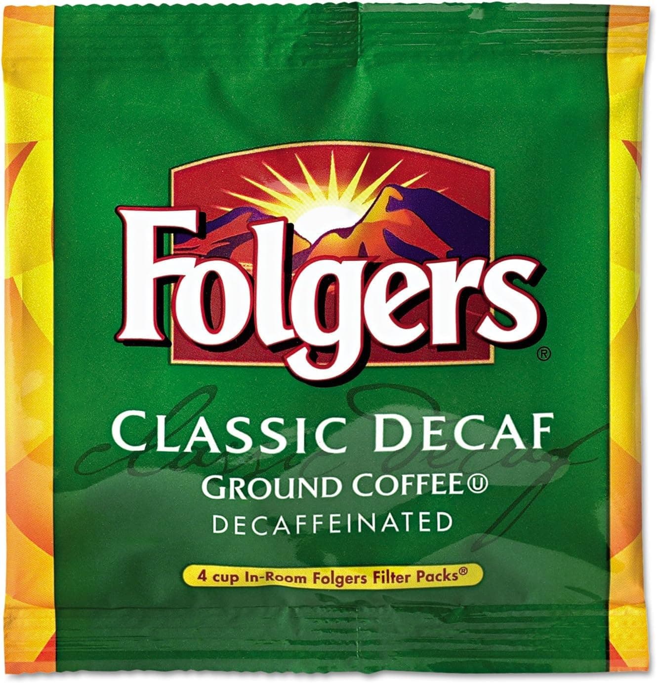 FOLGER'S Coffee Decaffeinated In Room, .6-Ounce Boxes (Pack of 200)