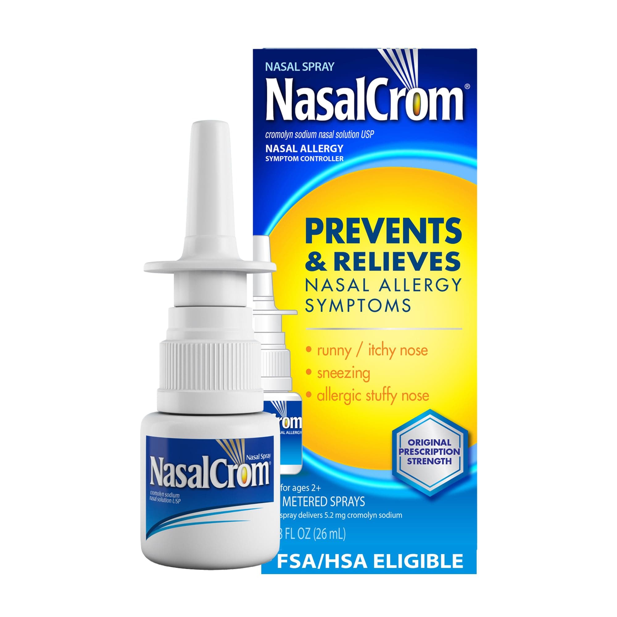 Nasal Allergy Symptom Controller Spray - 0.88 oz, Pack of 6