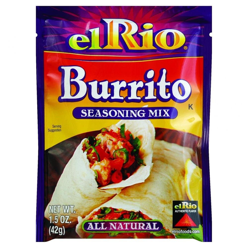 El Rio Burrito Foil Packet, 1.5-Ounce (Pack of 2)