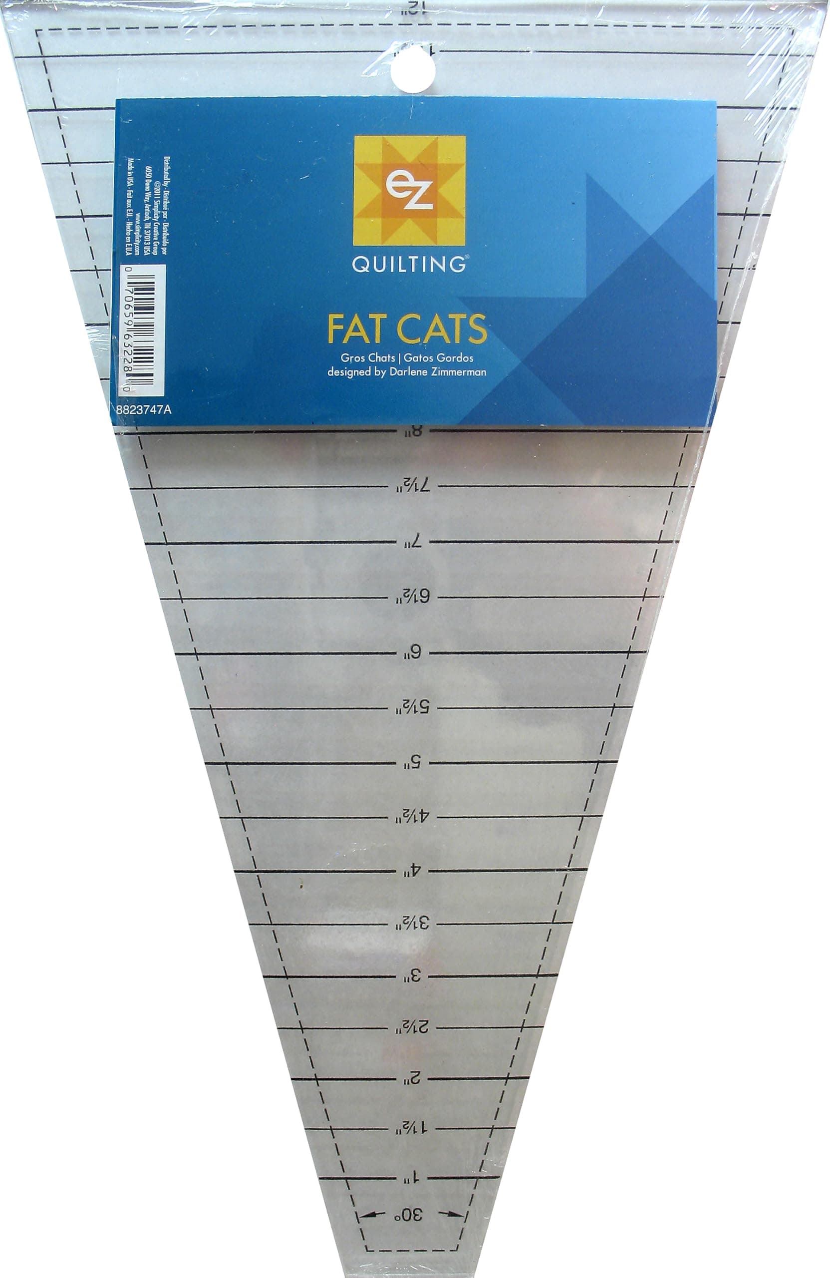 EZ Quilting Fat Cats Acrylic Template