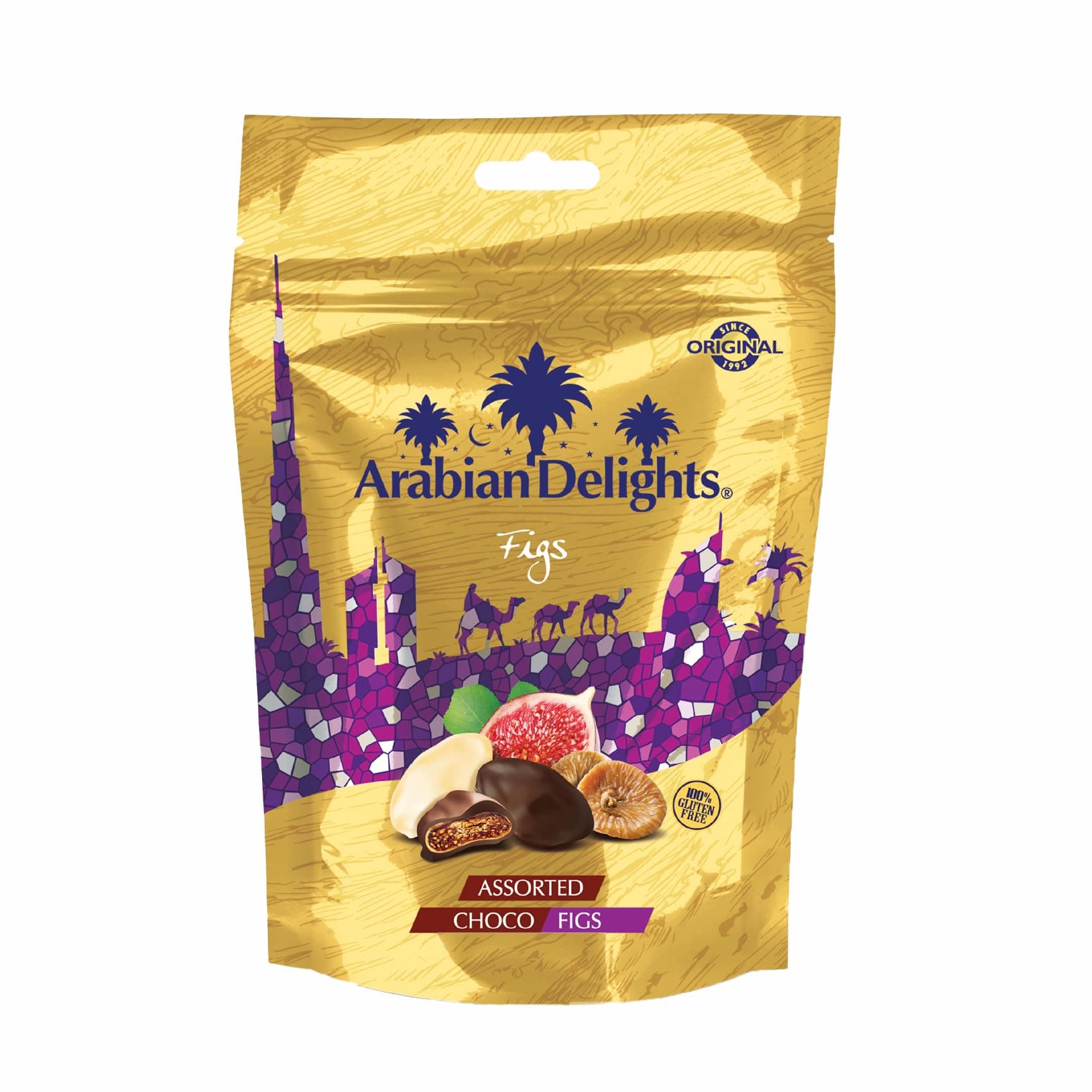 Arabian Delights Fig Chocolate Assorted Pouch 100 g