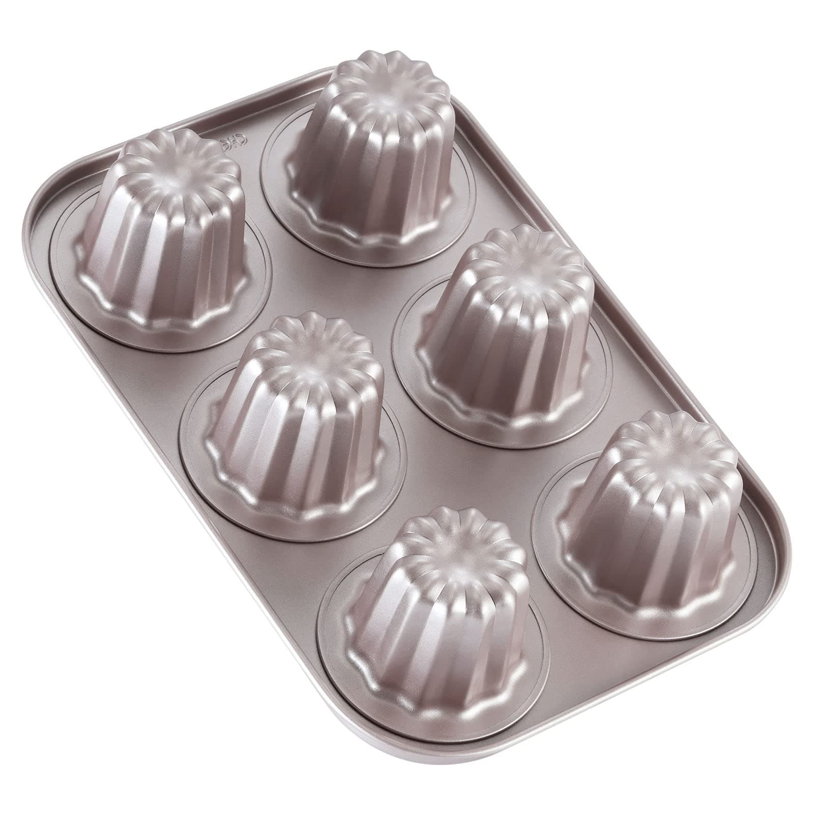 CHEFMADE 12 Cups Canele Pan