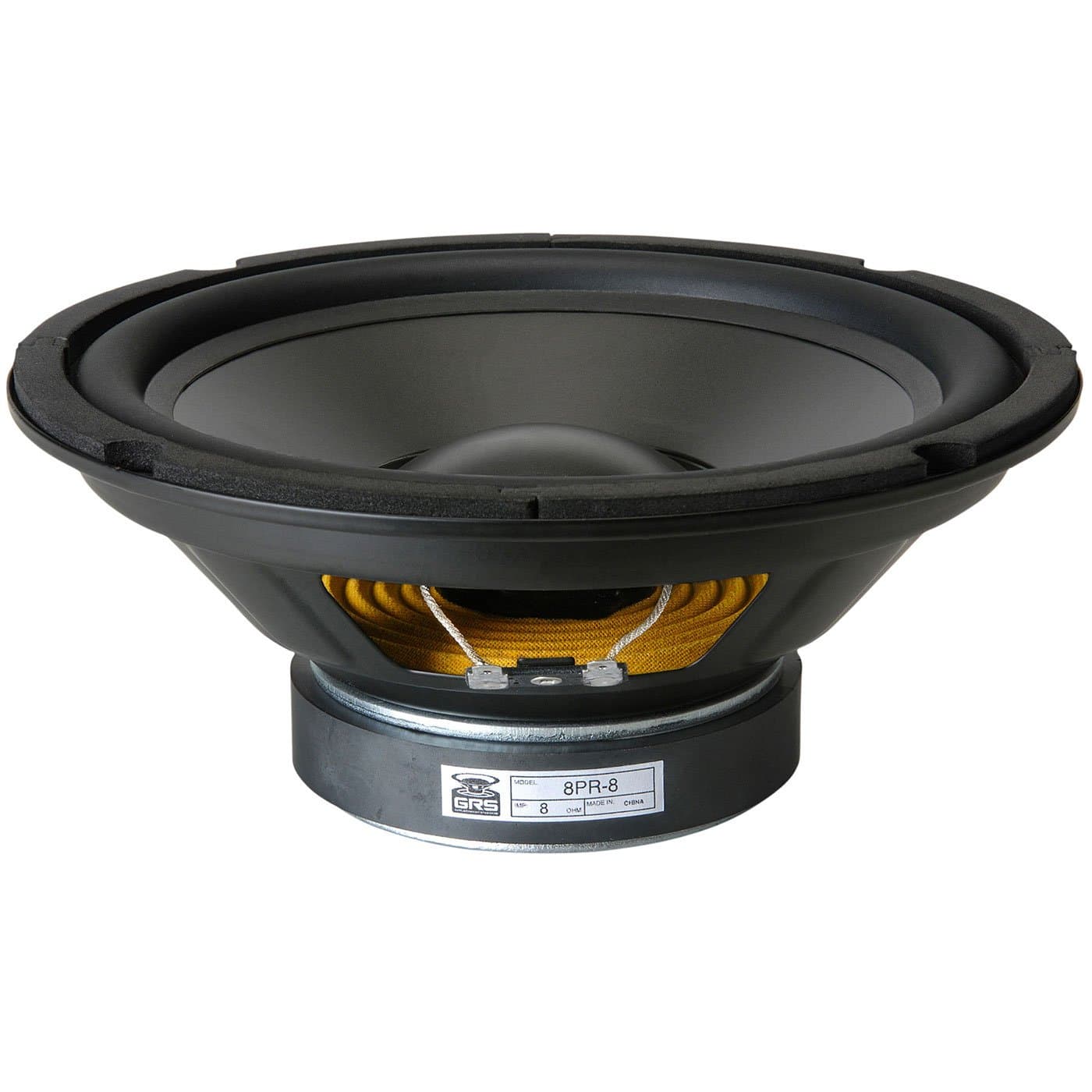 8PR-8 8" Poly Cone Rubber Surround Woofer