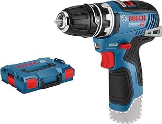 12V System GSR 12V-35 FC Cordless Drill Driver – FlexiClick System (incl. GFA 12-B Drill Chuck Adapter, L-BOXX, Without Battery/Charger)