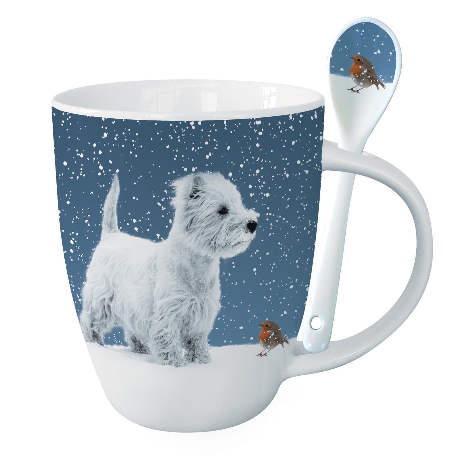 Hot Chocolate Mug - Winter Westie