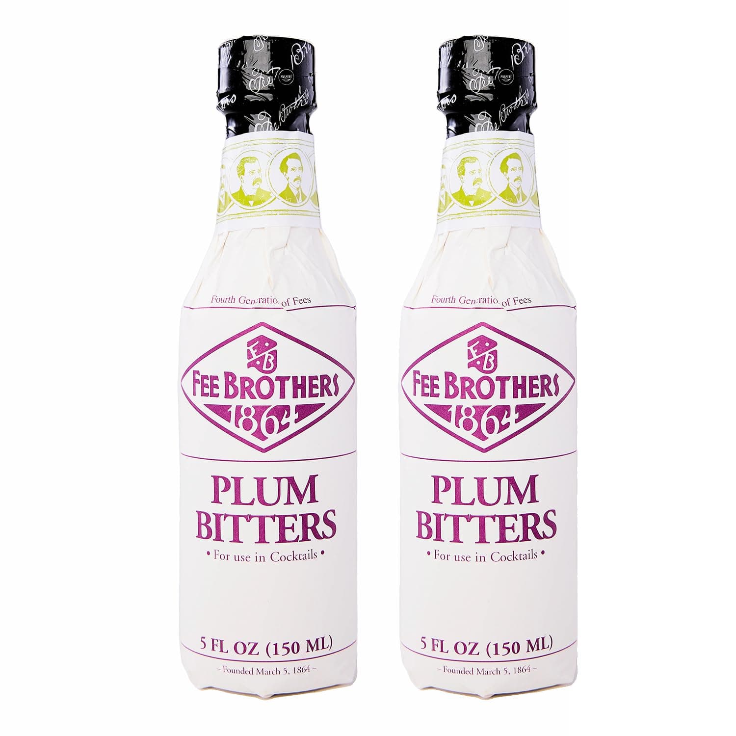 Fee Brothers Plum Cocktail Bitters - 5 oz - 2 Pack