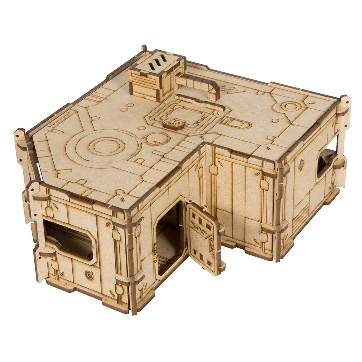 The Broken Token Horizon Grid MK 1 - MDF Terrain Building for Sci-Fi Games and Wargaming