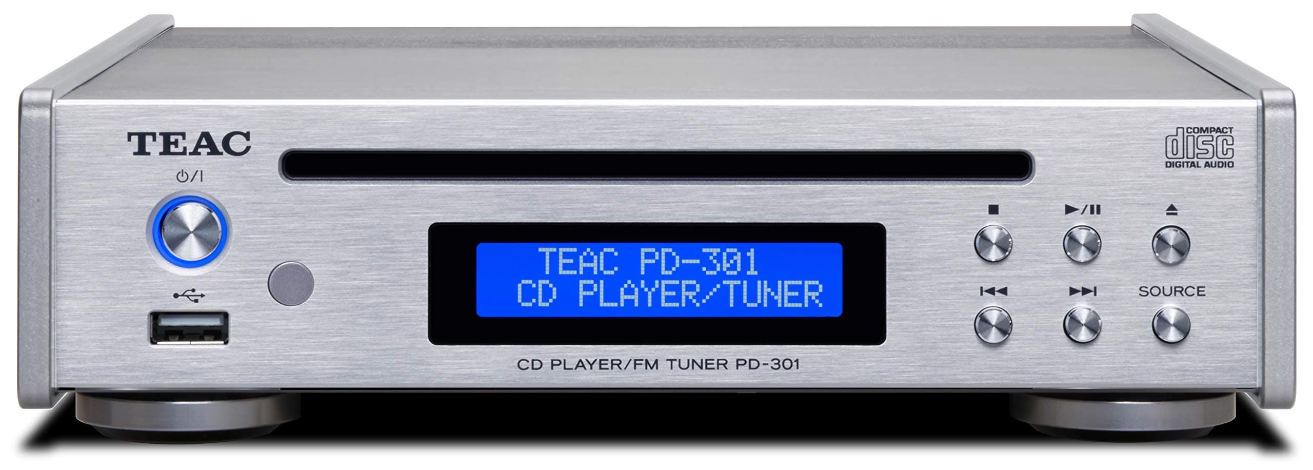 PD-301-X CD Player Slot-in Type Black Released in 2022 (Silver)