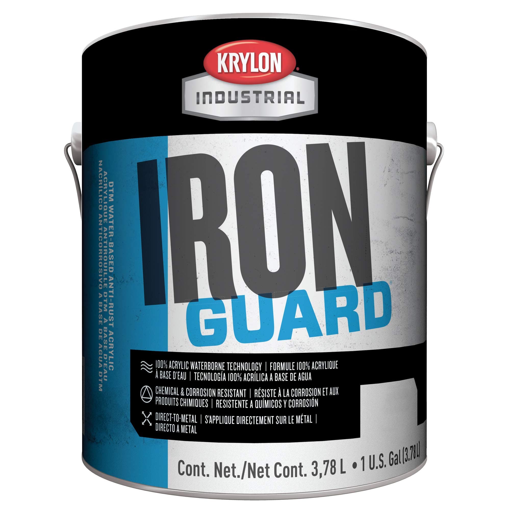 Coatings Iron Guard Acrylic Enamel Flat Black