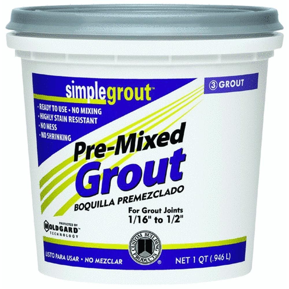 Custom PMG380QT 1-Quart, Simple Premium Grout, Haystack (Packaging May Vary)
