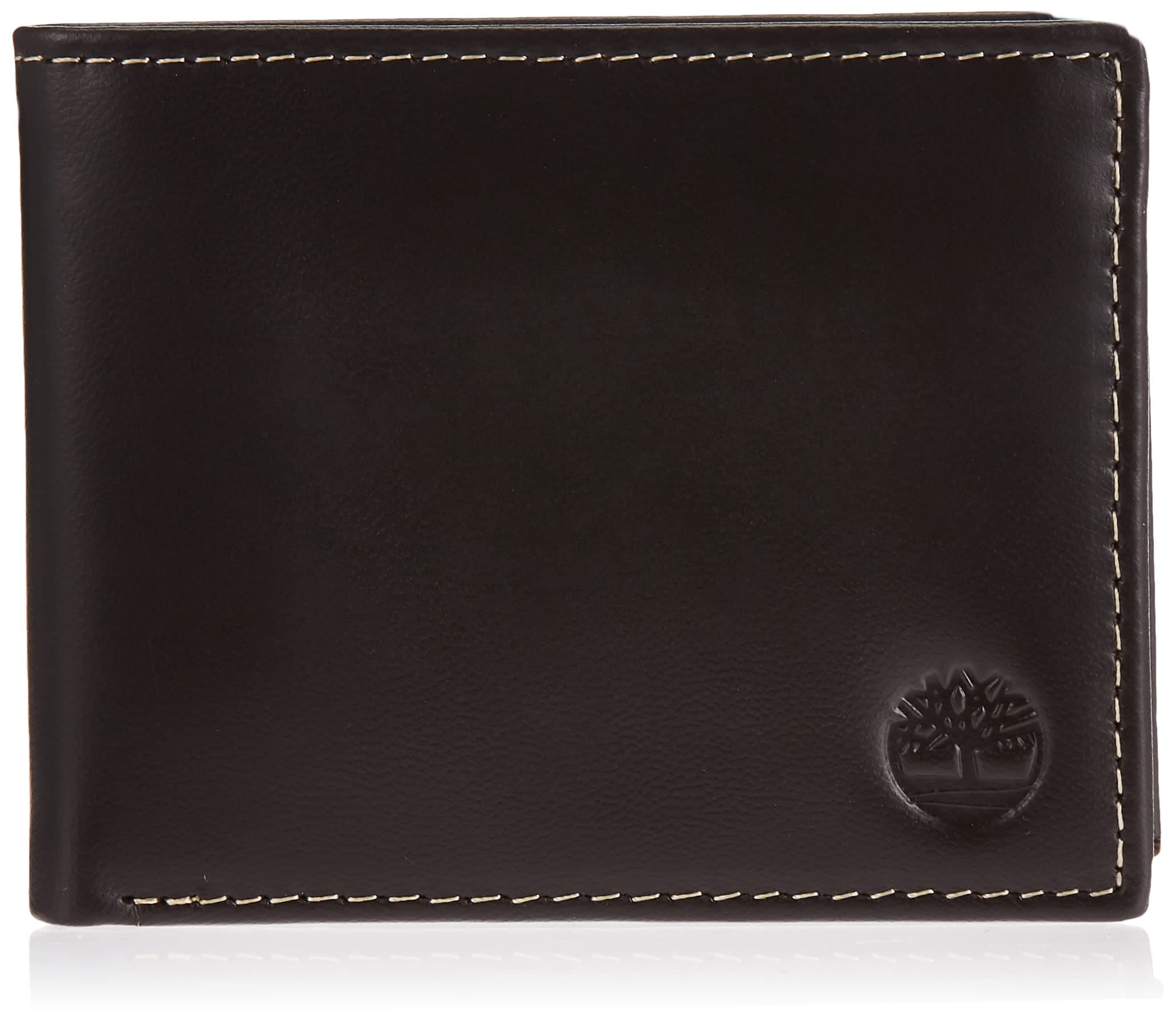 Men's Leather Wallet With Attached Flip Pocket