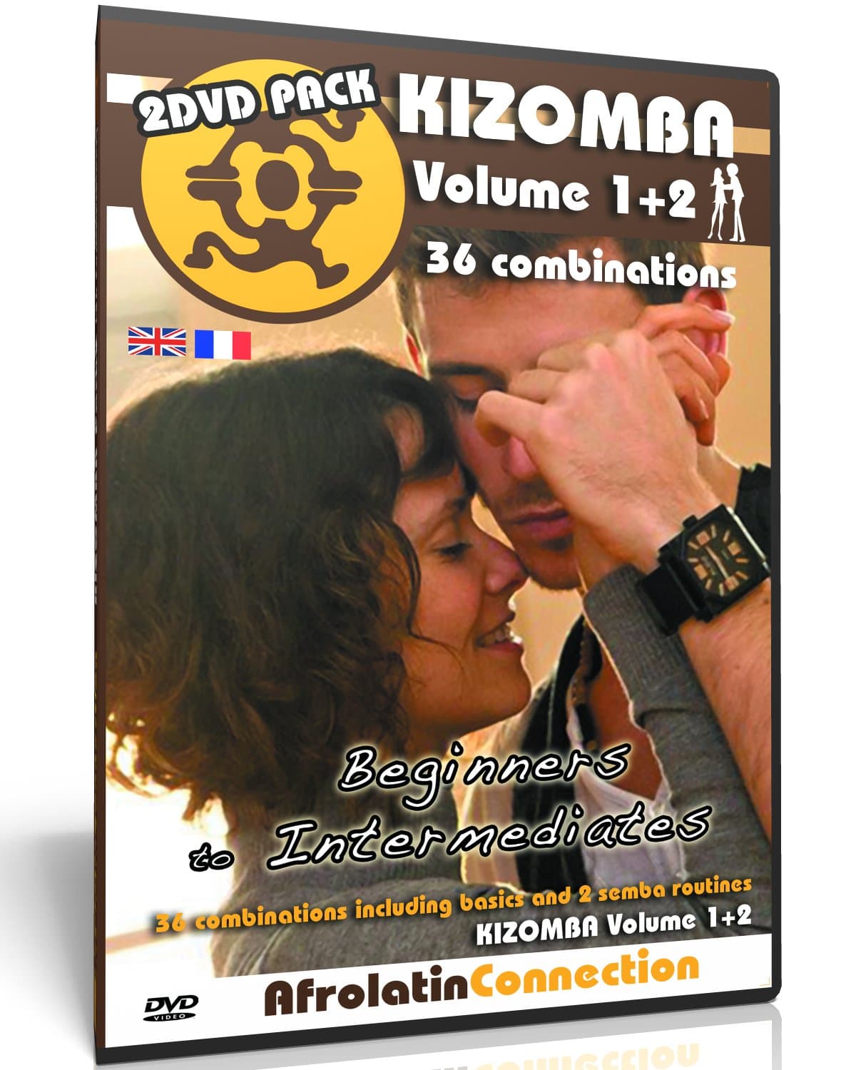 How to Kizomba Vol1+2 2DVD Pack - Improvers to advanced - 36 combinations