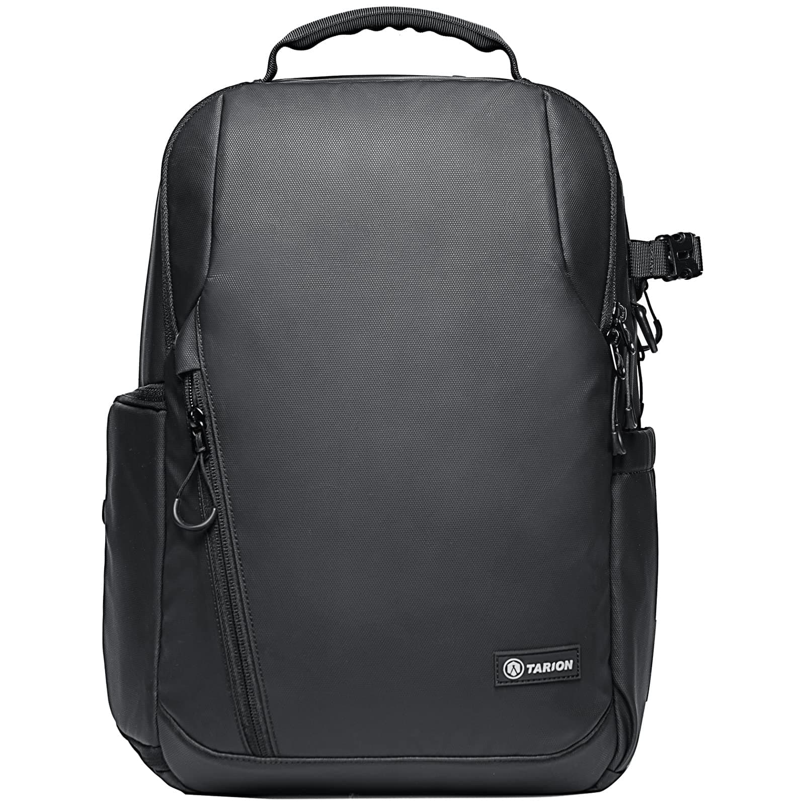 TARION Small Camera Backpack Bag Waterproof - Photography Backpack Slim Camera Bag with Laptop Compartment Raincover Large Capacity for Photographer DSLR SLR Mirrorless Camera Lens Tripod Black TR-L