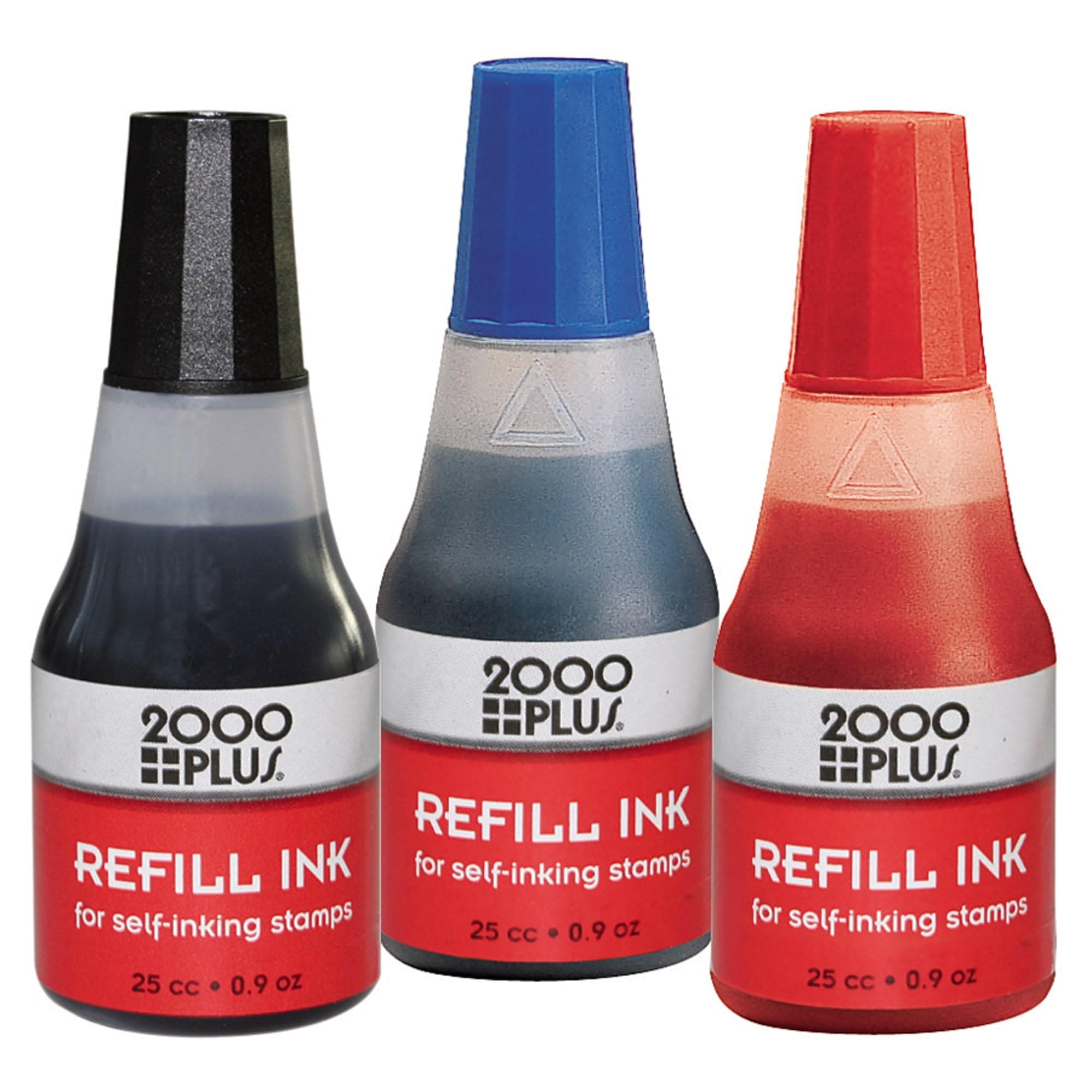 Consolidated Stamp 032961 2000 Plus Self-Inking Refill Ink Blue .9 Oz Bottle