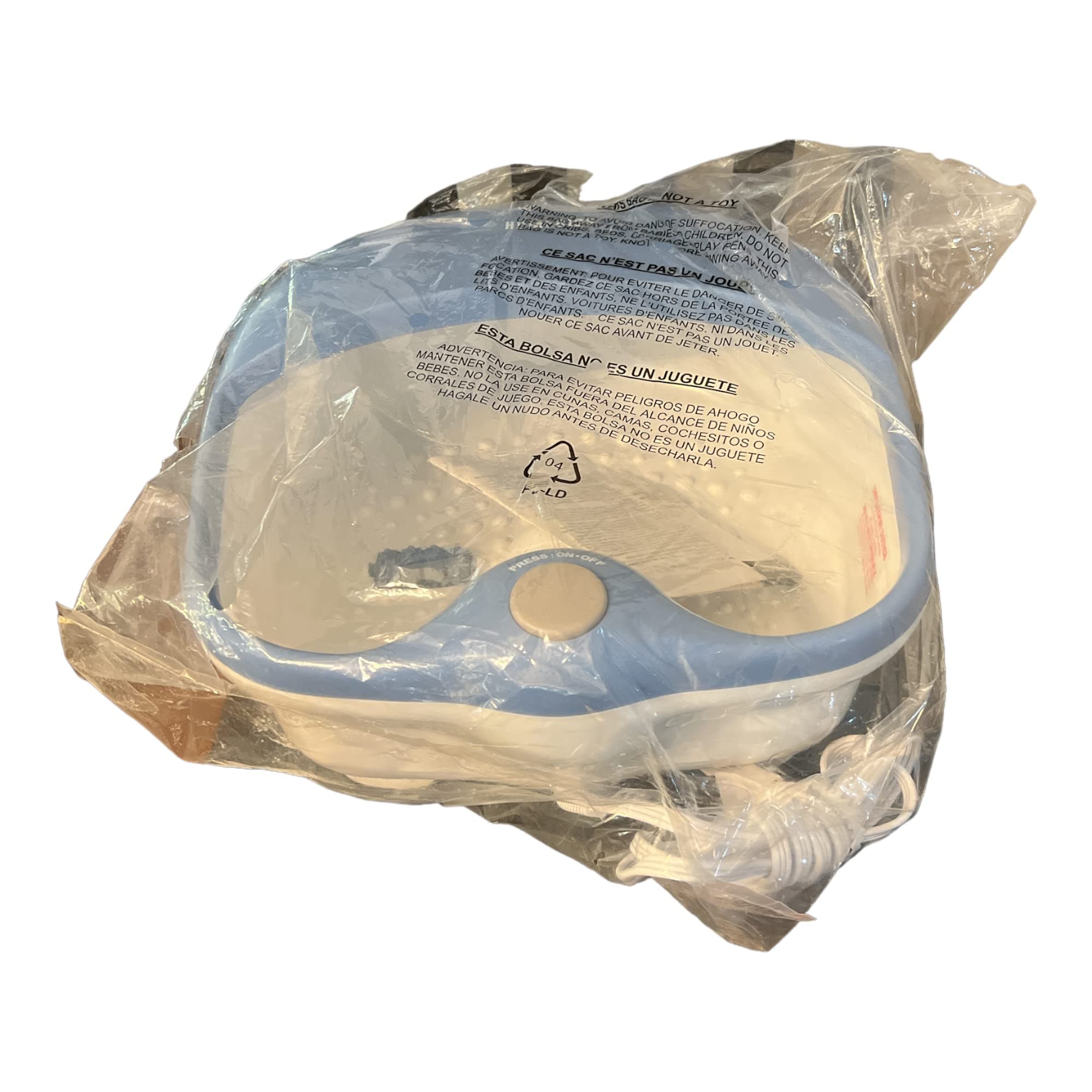 HoMedics ST-2 Sole Therapy Vibration Footbath with Rollers