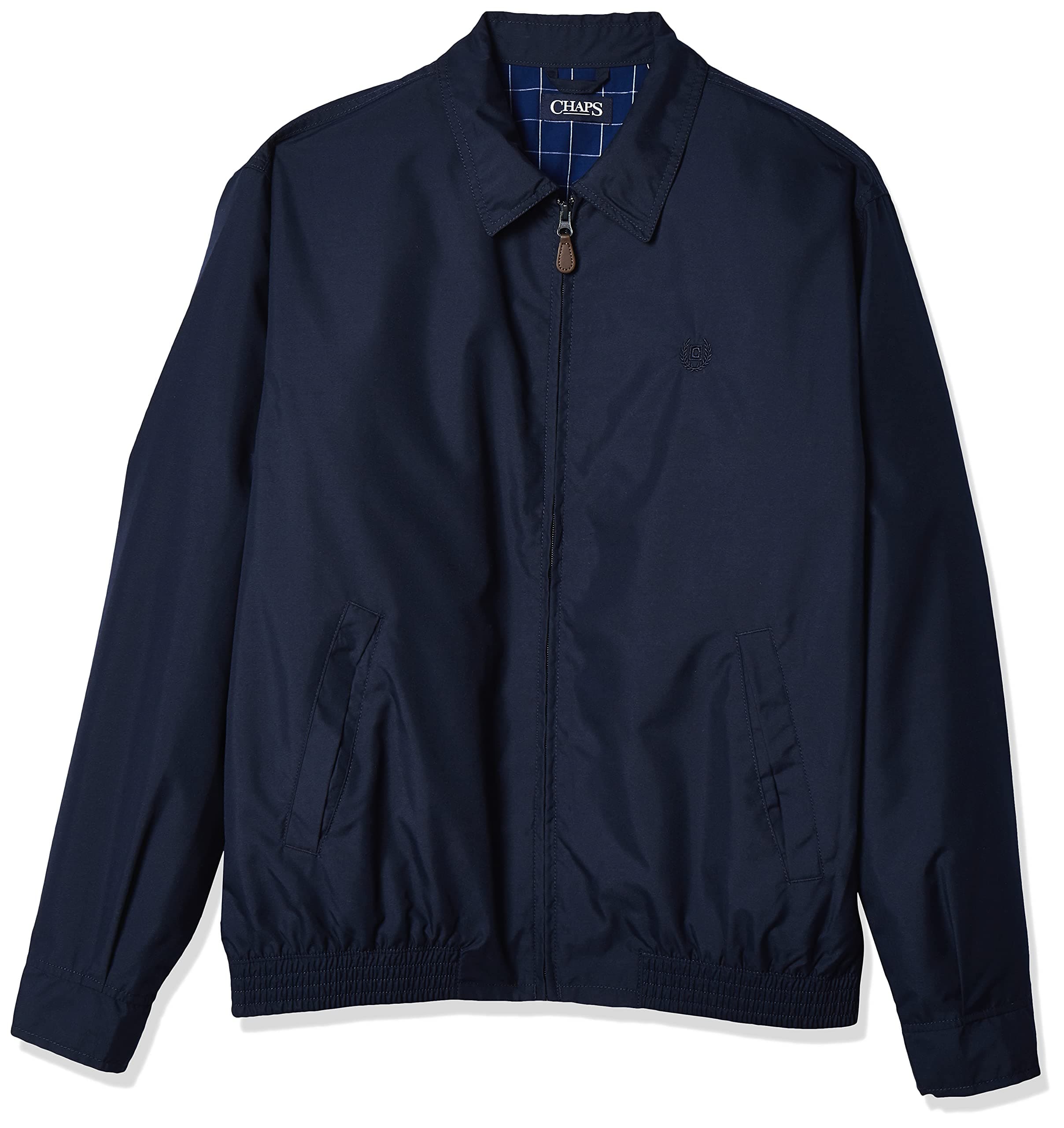 Men's Classic Fit Full-Zip Microfiber Jacket