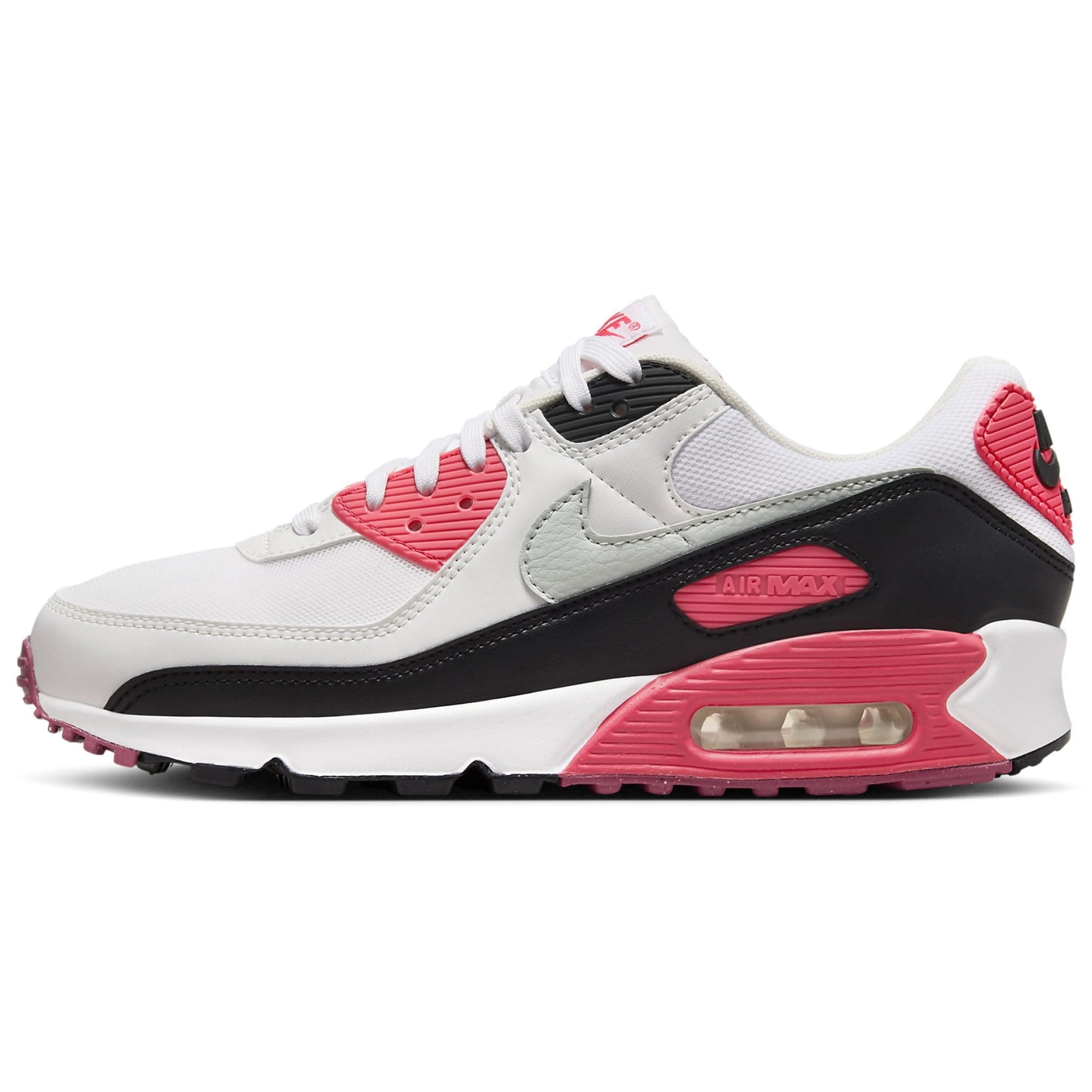 Air Max 90 W - White / Light Silver / Aster Pink by Nike