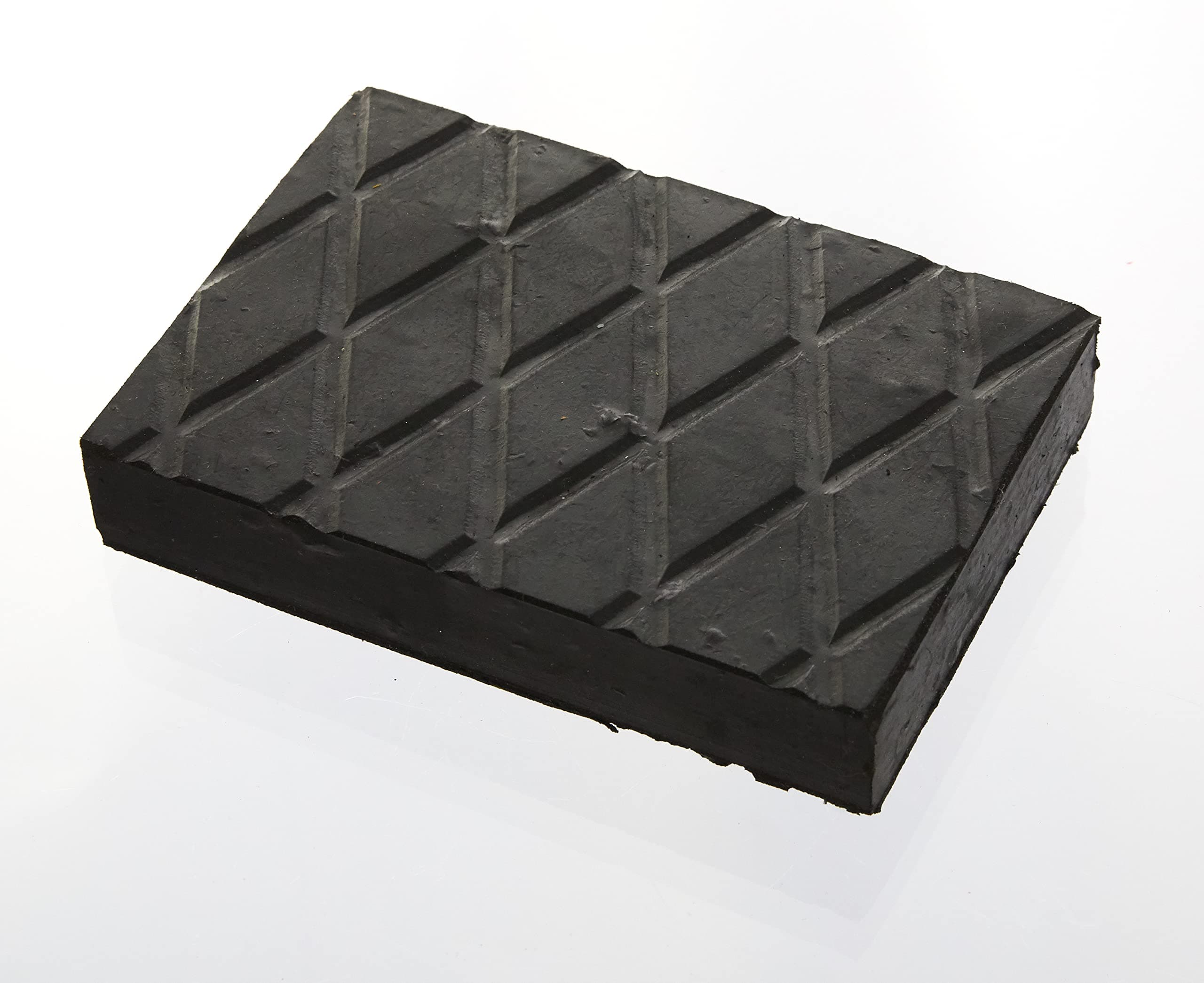 Kora Rubber Block/Rubber Block for Lifting Platform, Hydraulic Jack, 12 x 8 x 2 cm