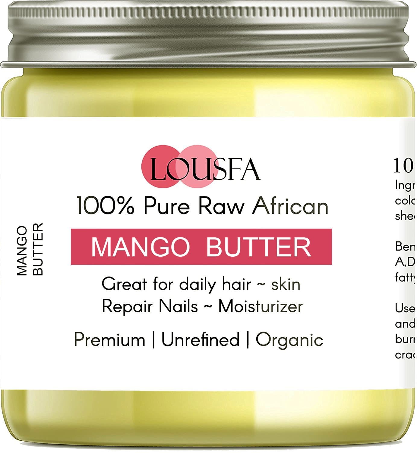Lousfa Raw unrefined Mango Butter (100) g