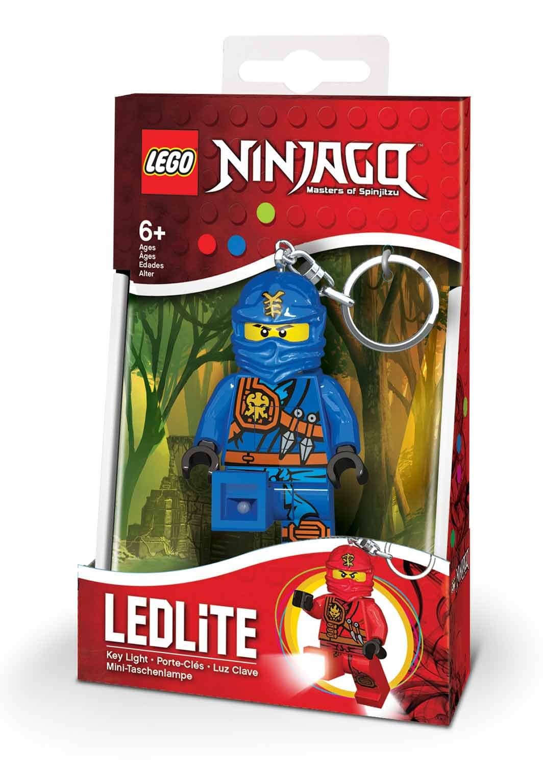 Lego Ninjago Mini Torch - Jay, Approximately 7.6 cm IQ40260