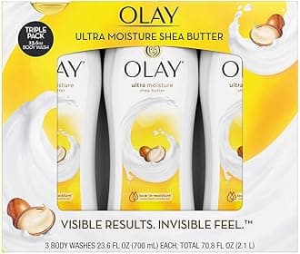 Olay Ultra Moisture Body Wash 23.6 Fluid Ounce,3 Pack in single box