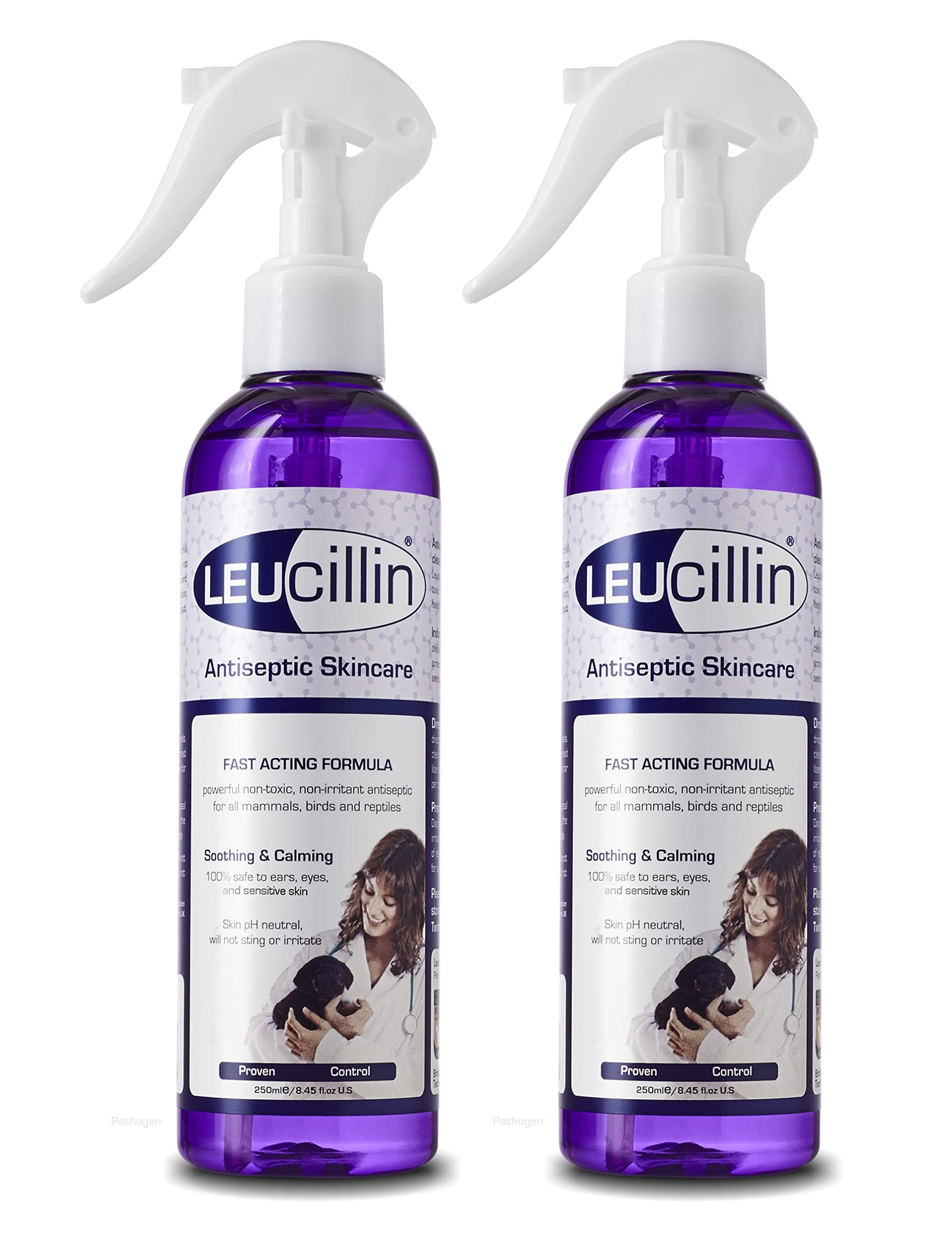 Natural Antiseptic Spray, 2 x 250ml