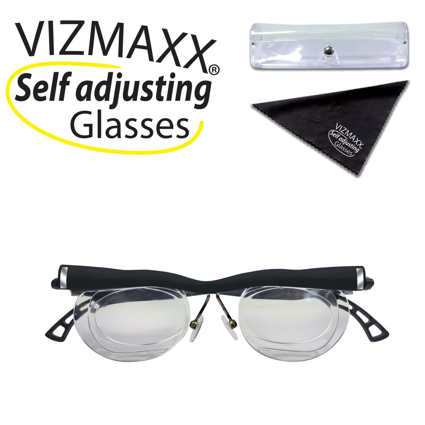 Vizmaxx - adjustable reading glasses - self adjusting glasses