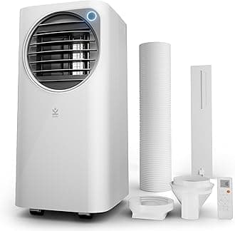 S-770 - Avalla Air Conditioning Unit, 4-in-1 Portable Air Conditioner - 12000 BTU – Dehumidifier 36L, Fan, Cooler & Sleep Mode for Multi-Room Coverage, Low Energy, 24hr Timer, Remote & Window Kit