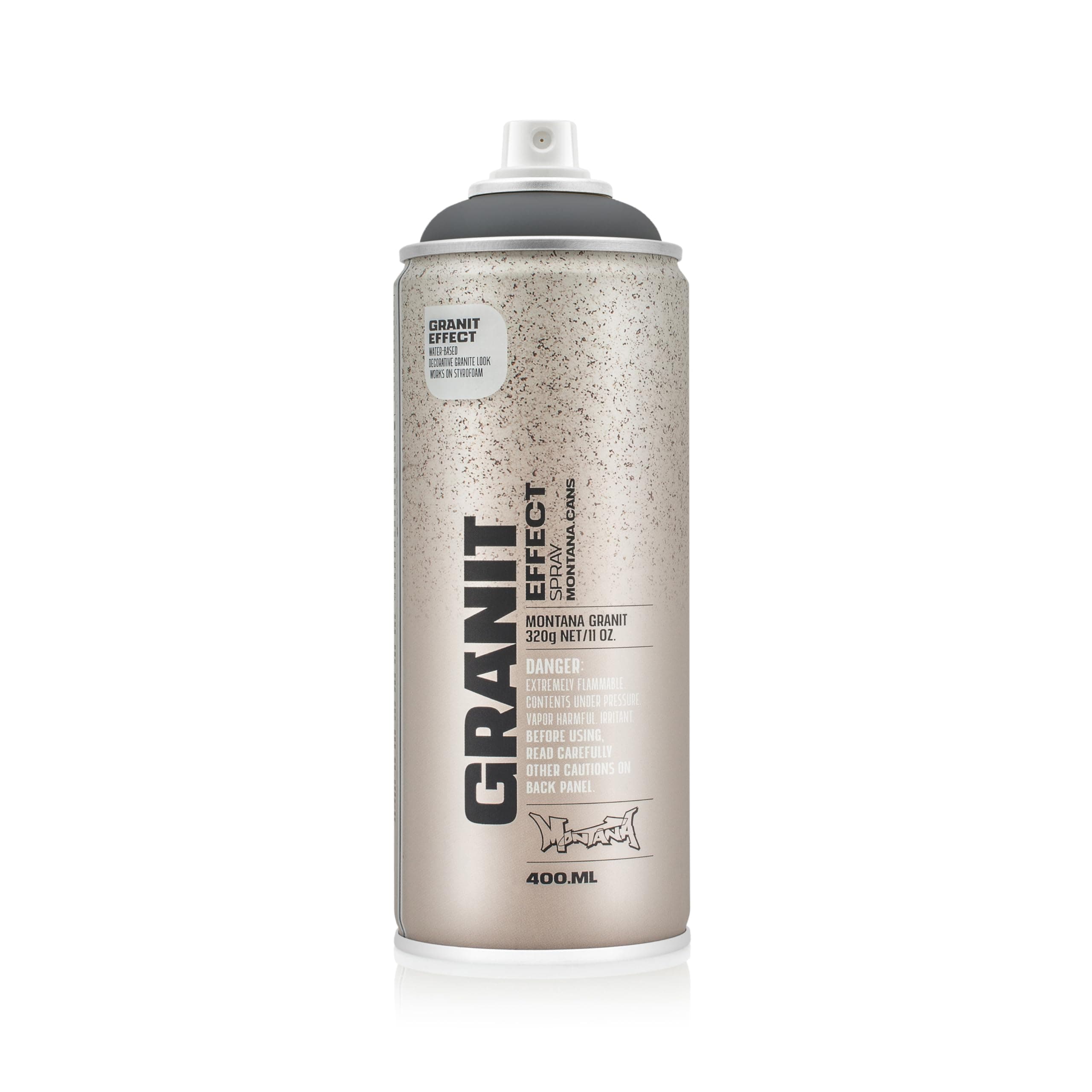 Cans GRANIT EFFECT Spray Paint, 400ml, Grey