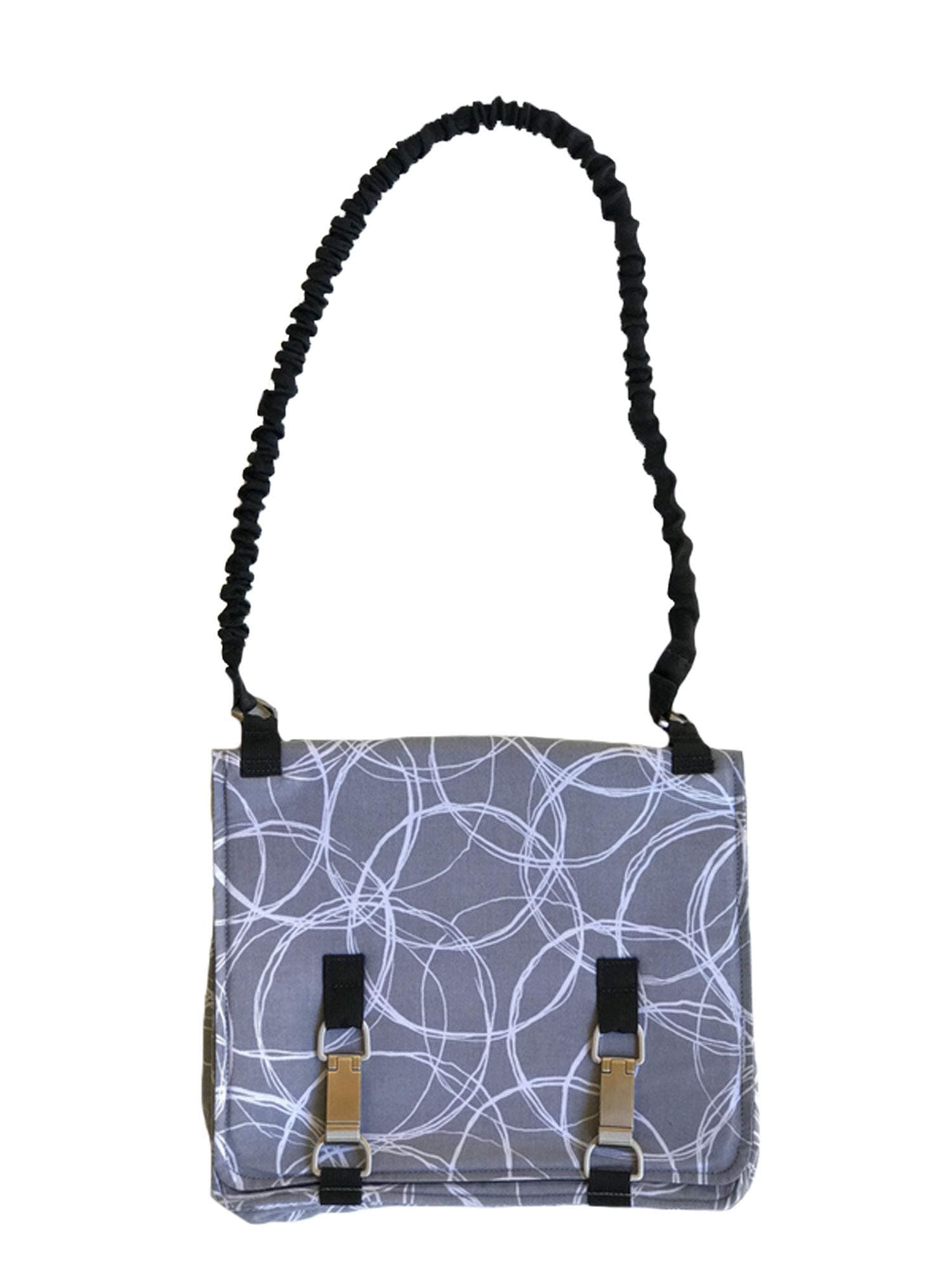 Norb - No Ordinary Range Bag Messanger Conceal Carry - Gun Multipurpose Tactical Bag Made in the USA LIMITED EDITION (Greystone Swirl Fabric)