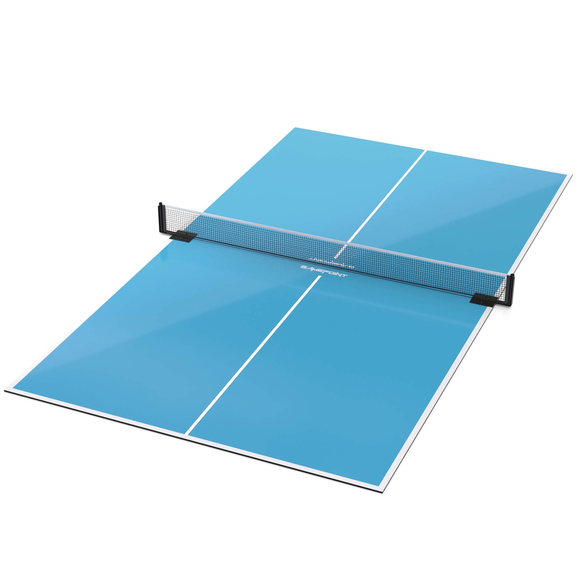 Table Tennis Conversion Top - Includes Net and Foam Backing for Protection